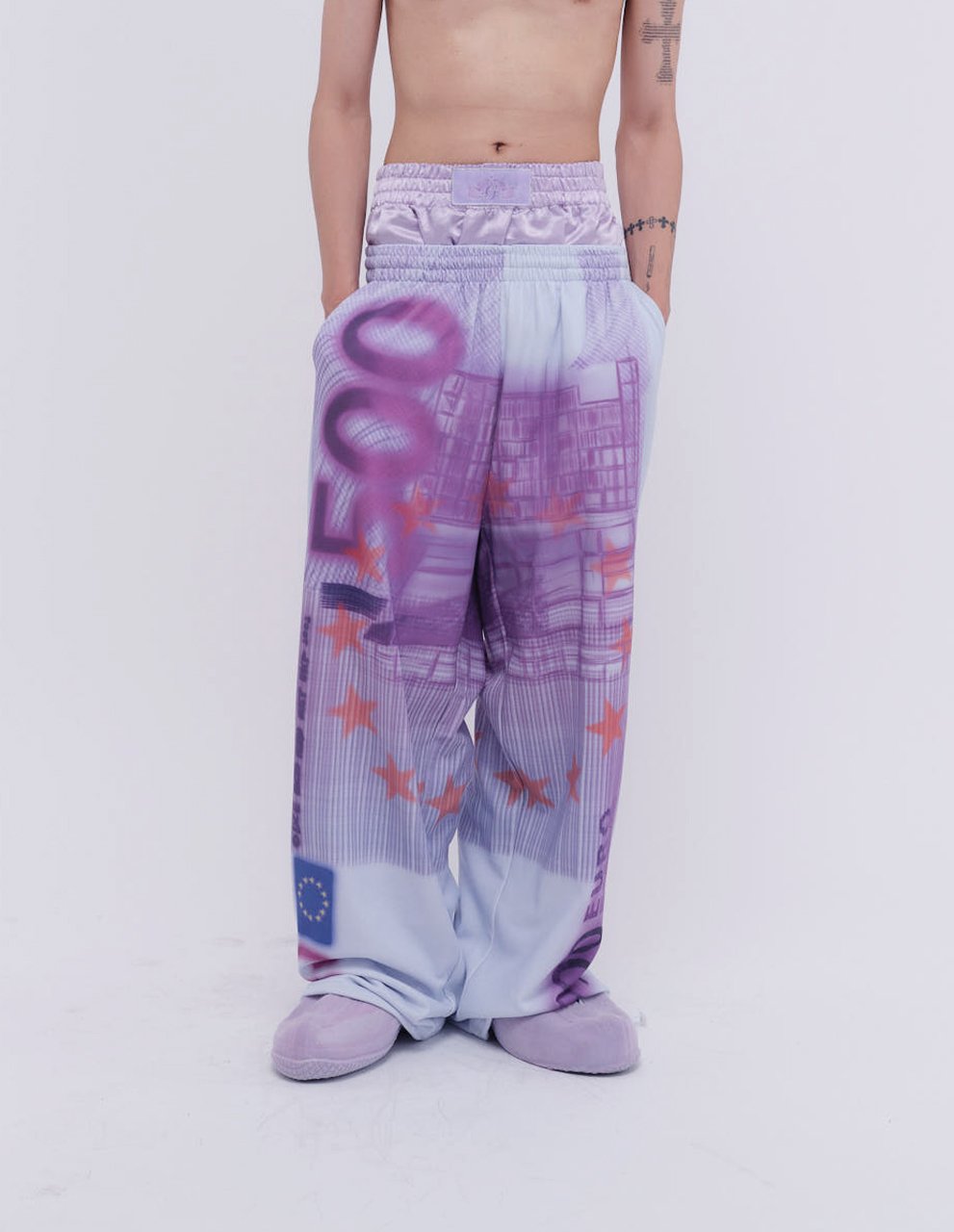 Printed sweatpants