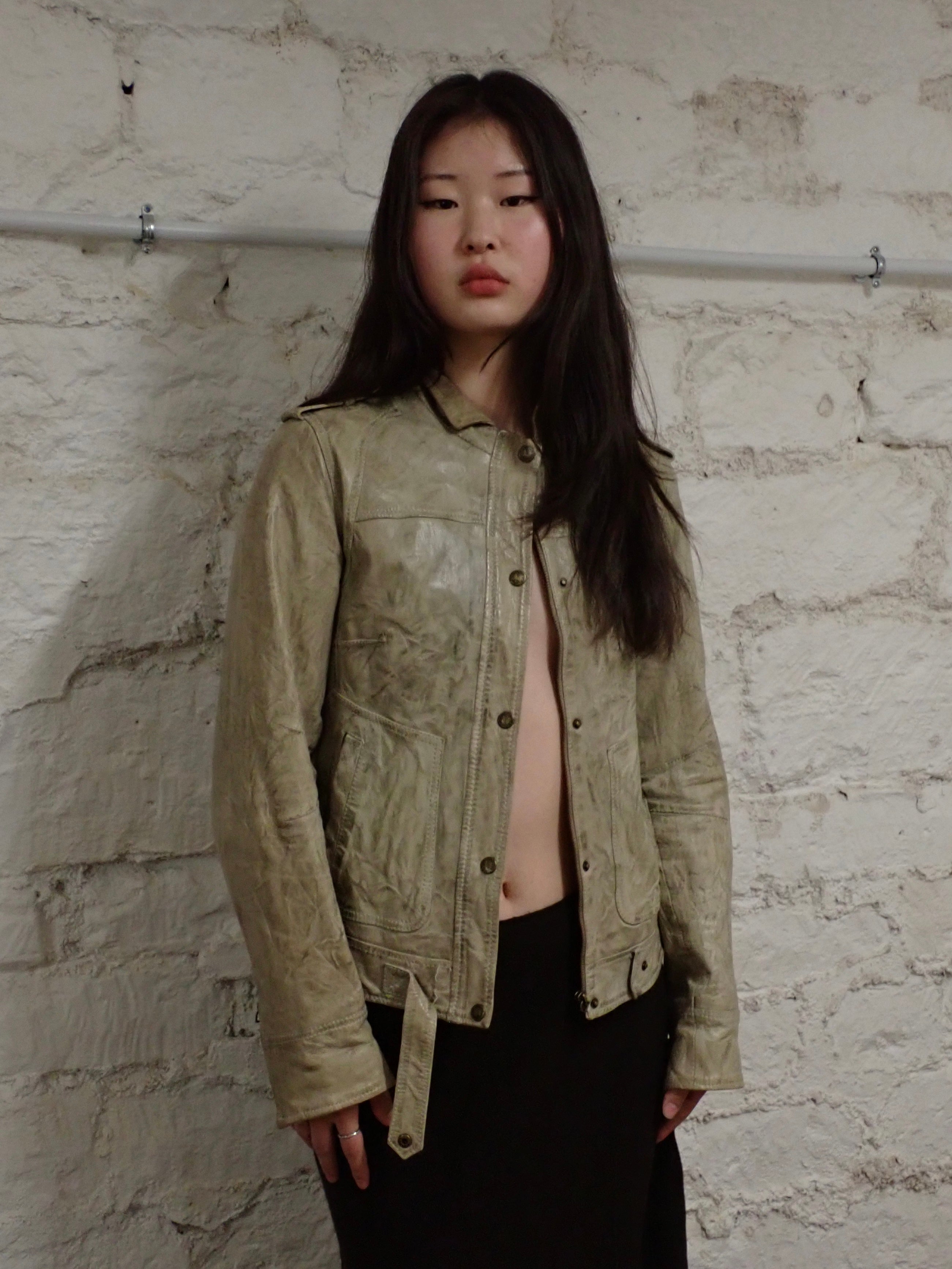 Leather jacket
