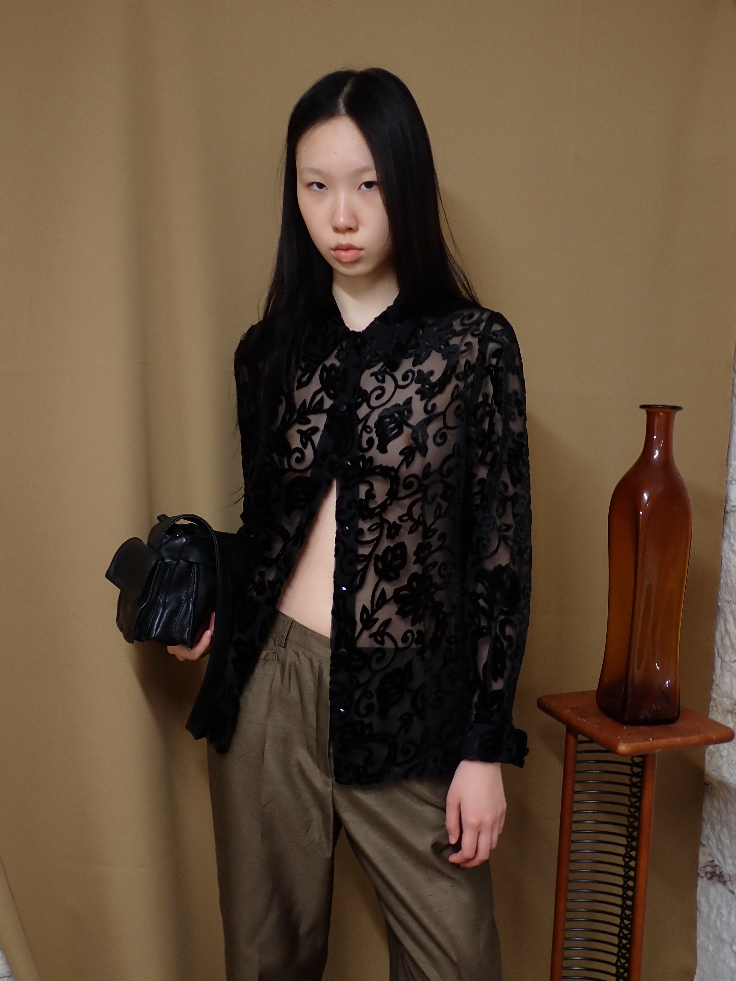 Velvet shirt
