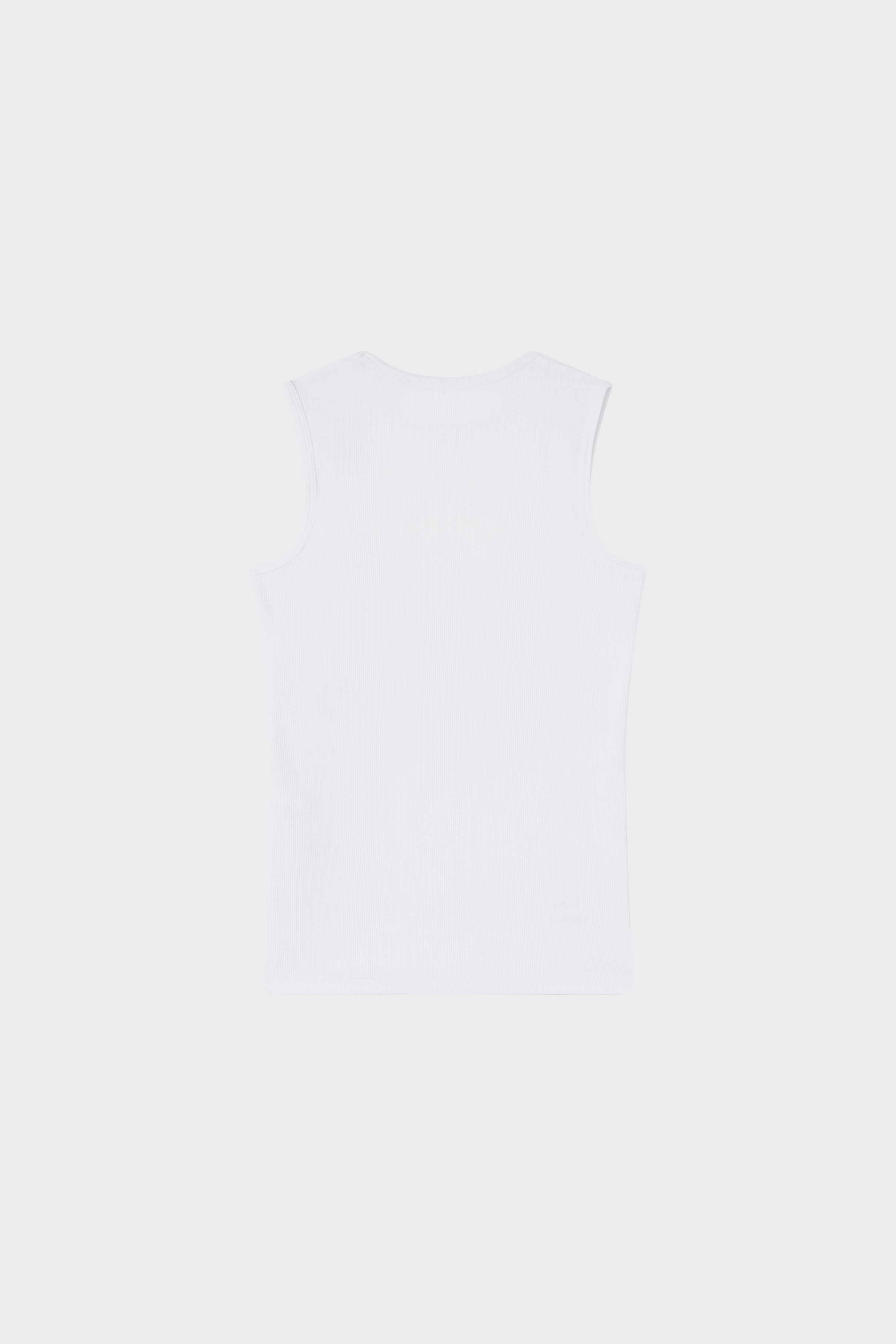 Square tank top white