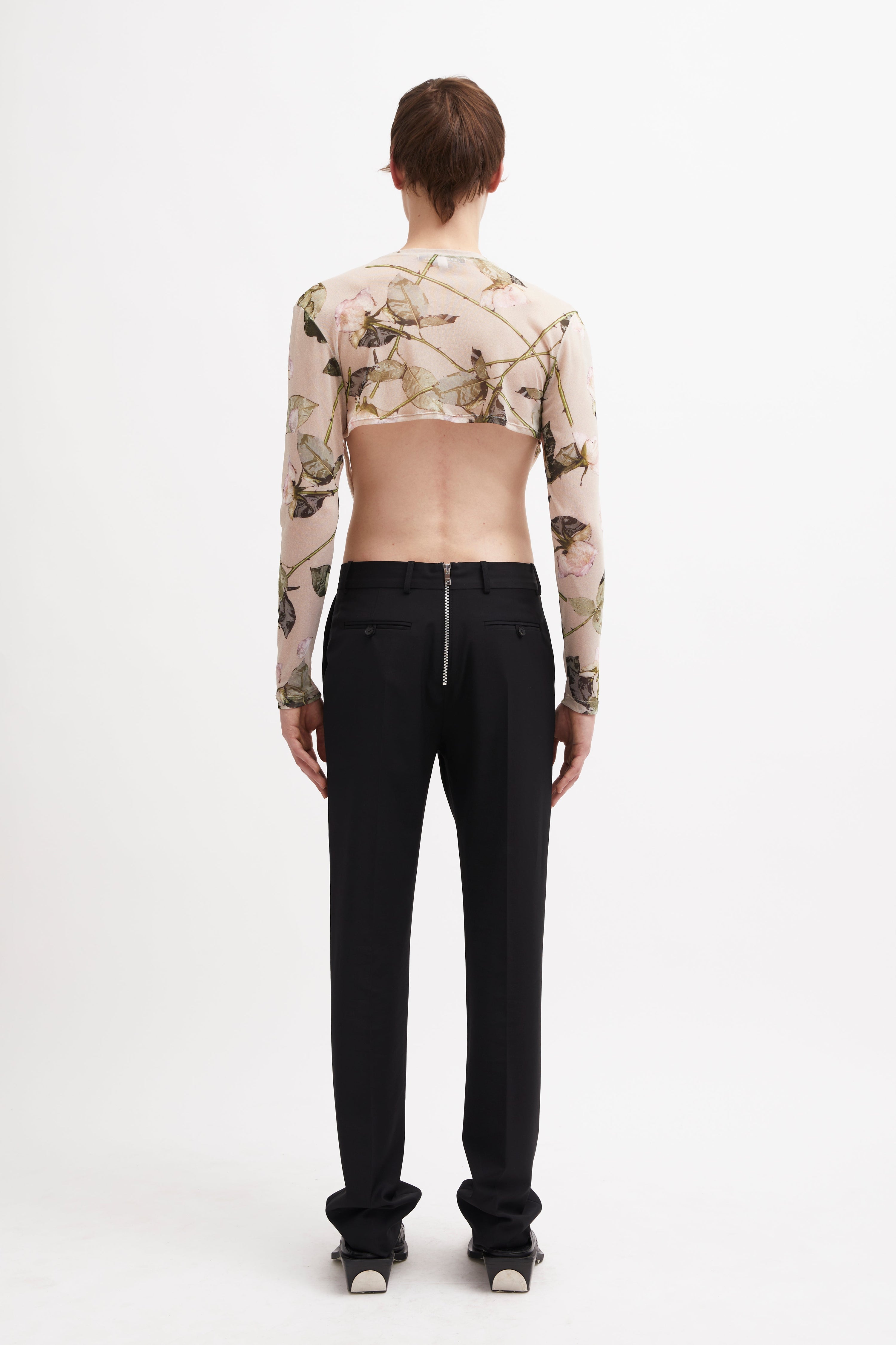 Nasdaq long sleeve top floral