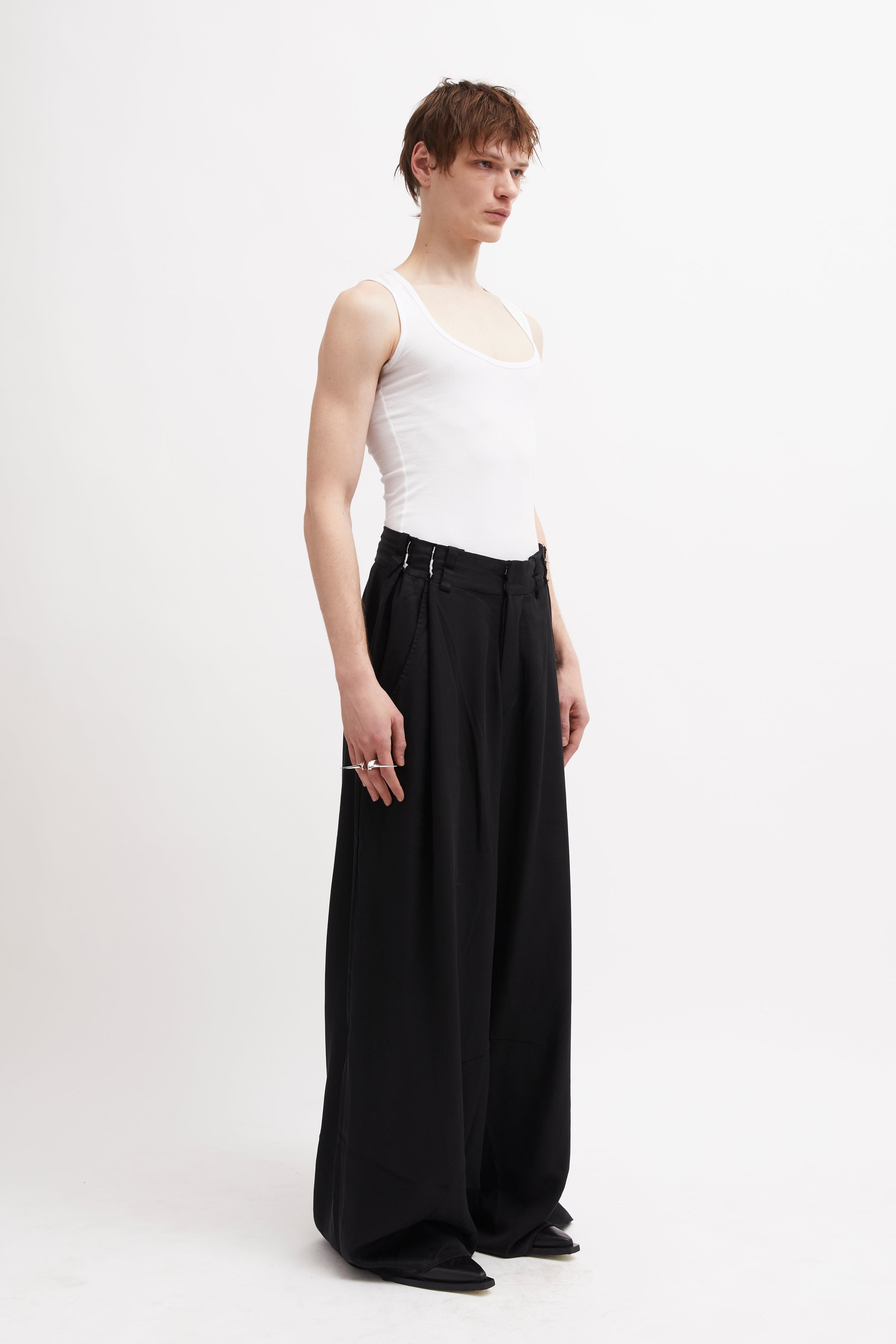 Square tank top white