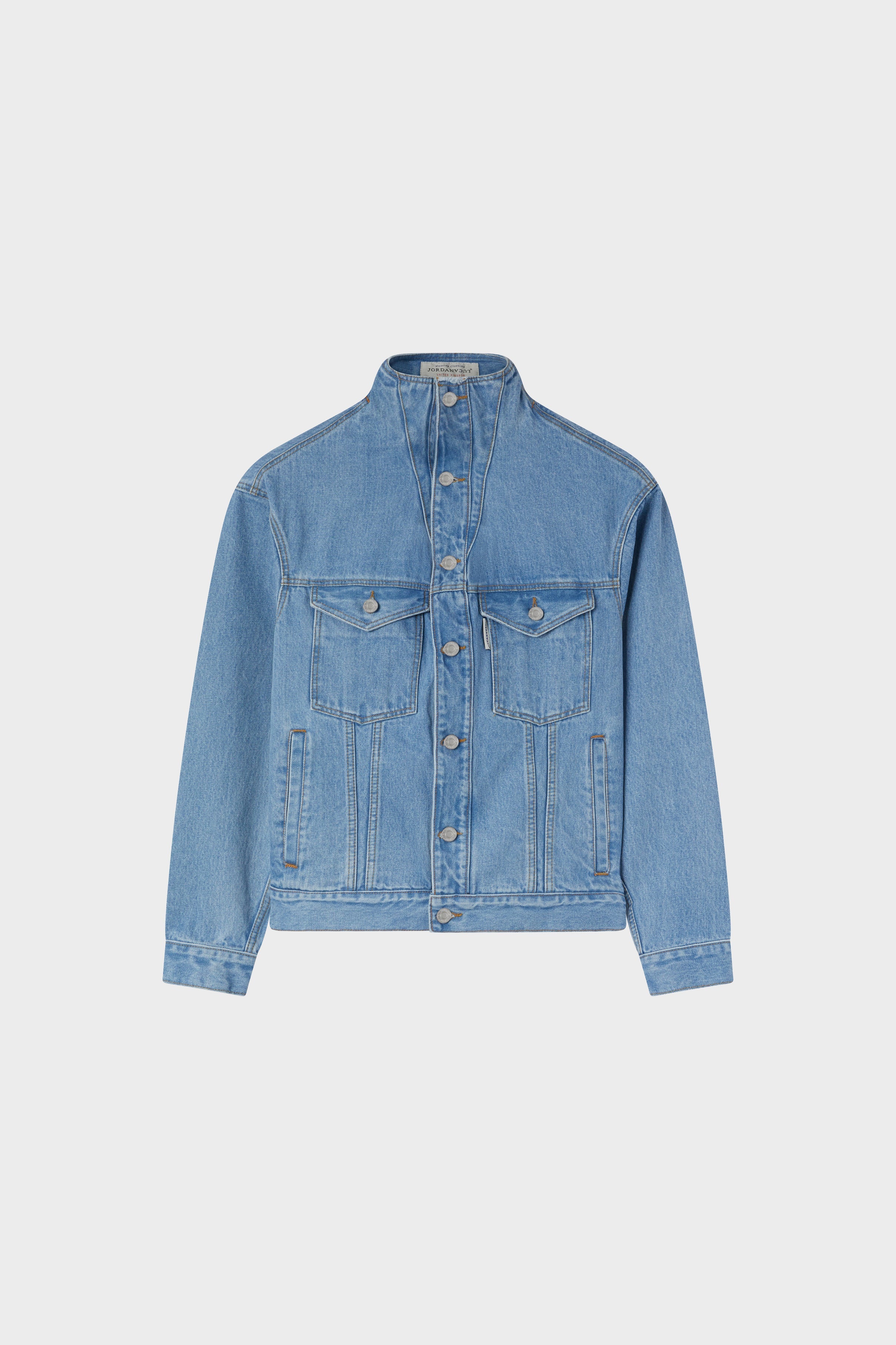 Liquidity jacket light indigo sw