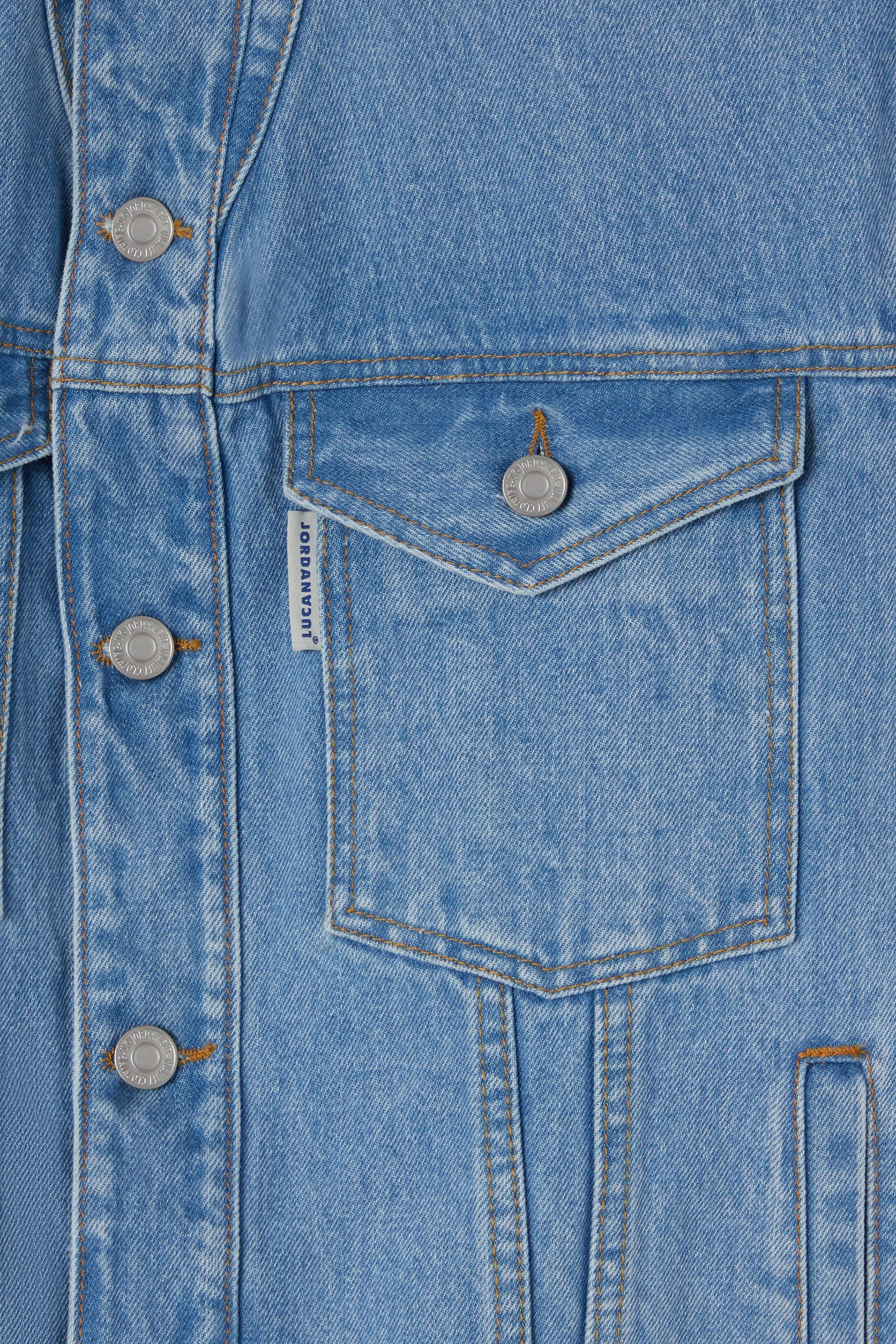Liquidity jacket light indigo sw