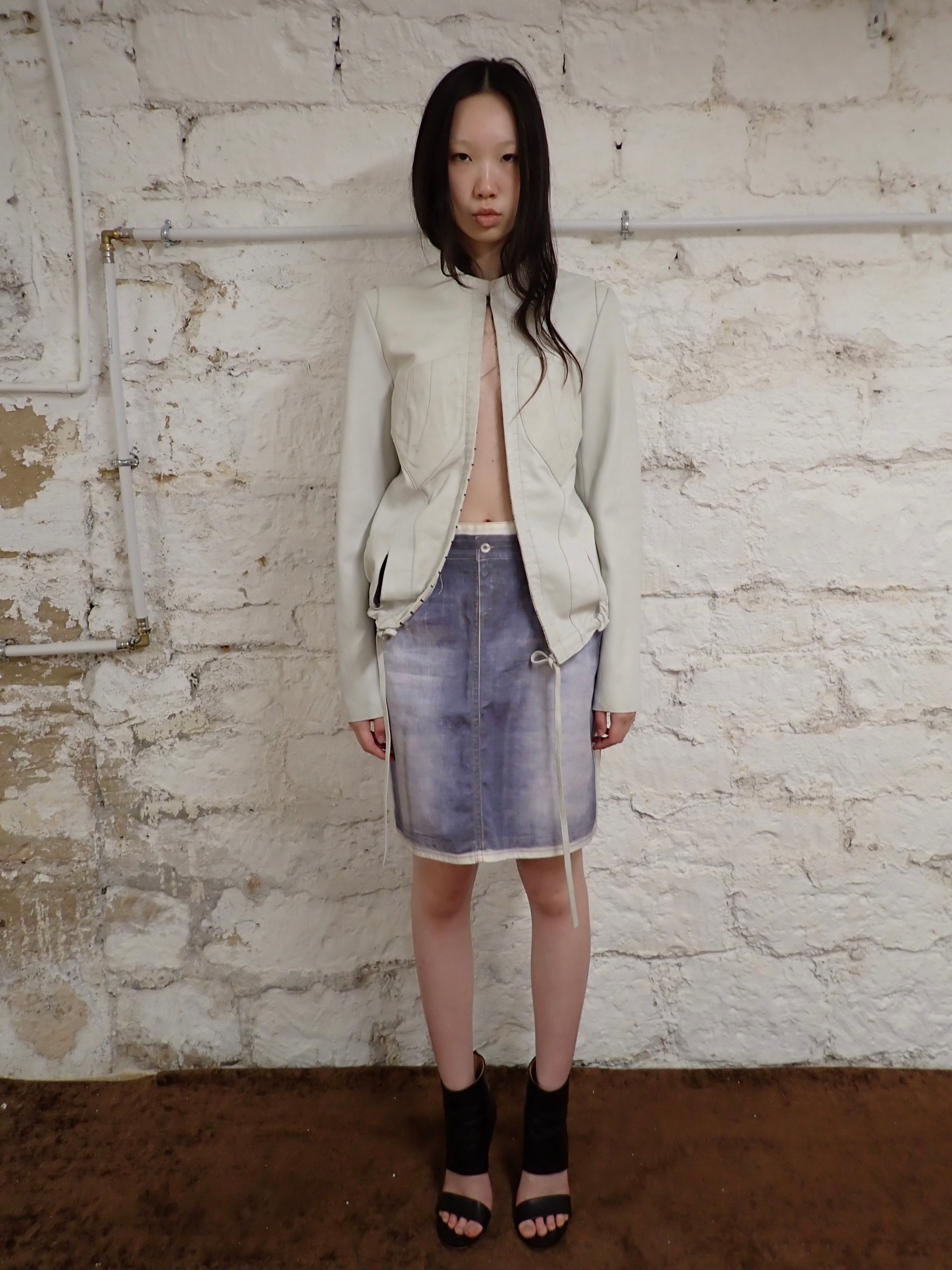 D&g trompe-l'œil skirt