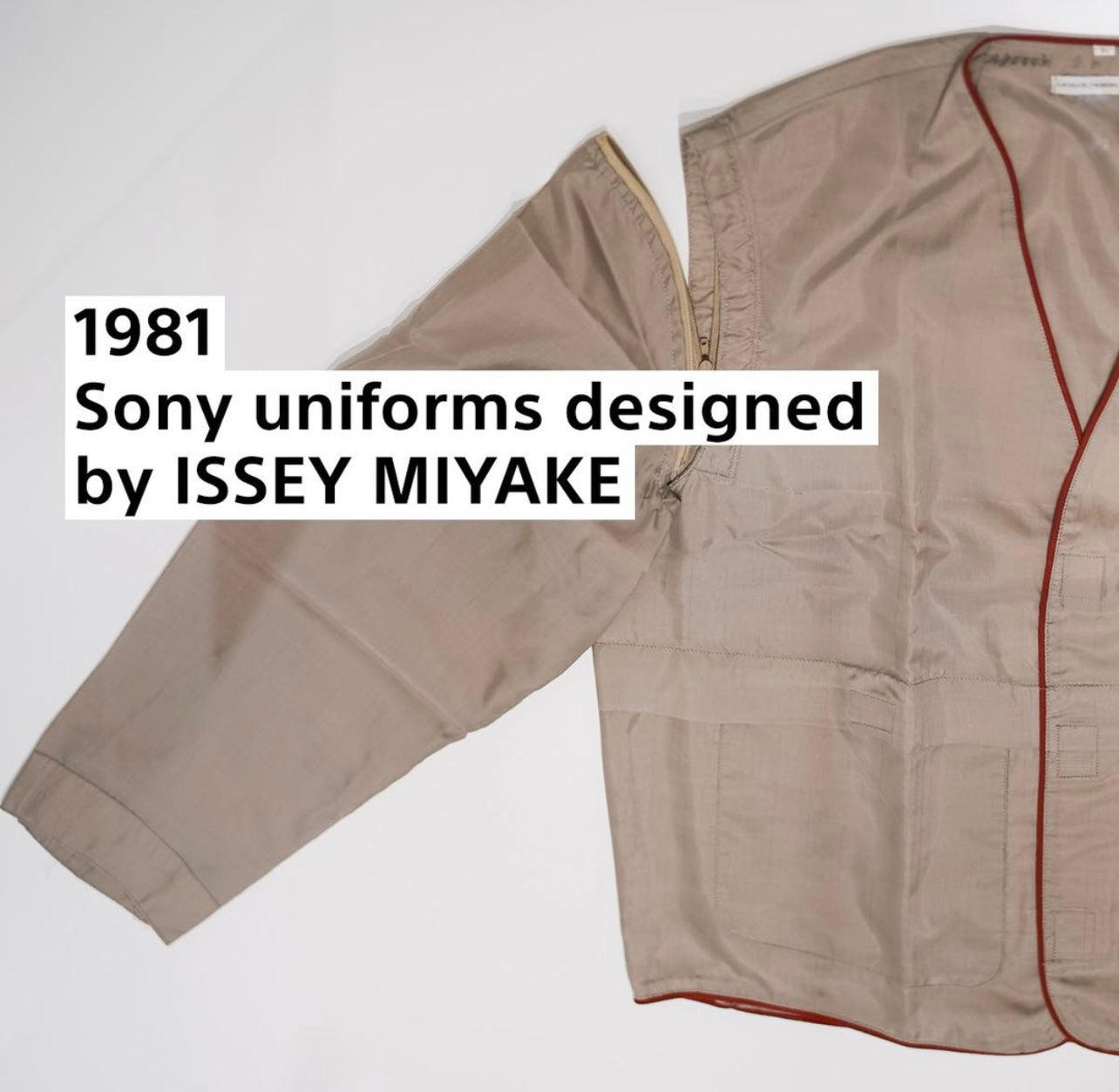 Issey miyake design studio 1981