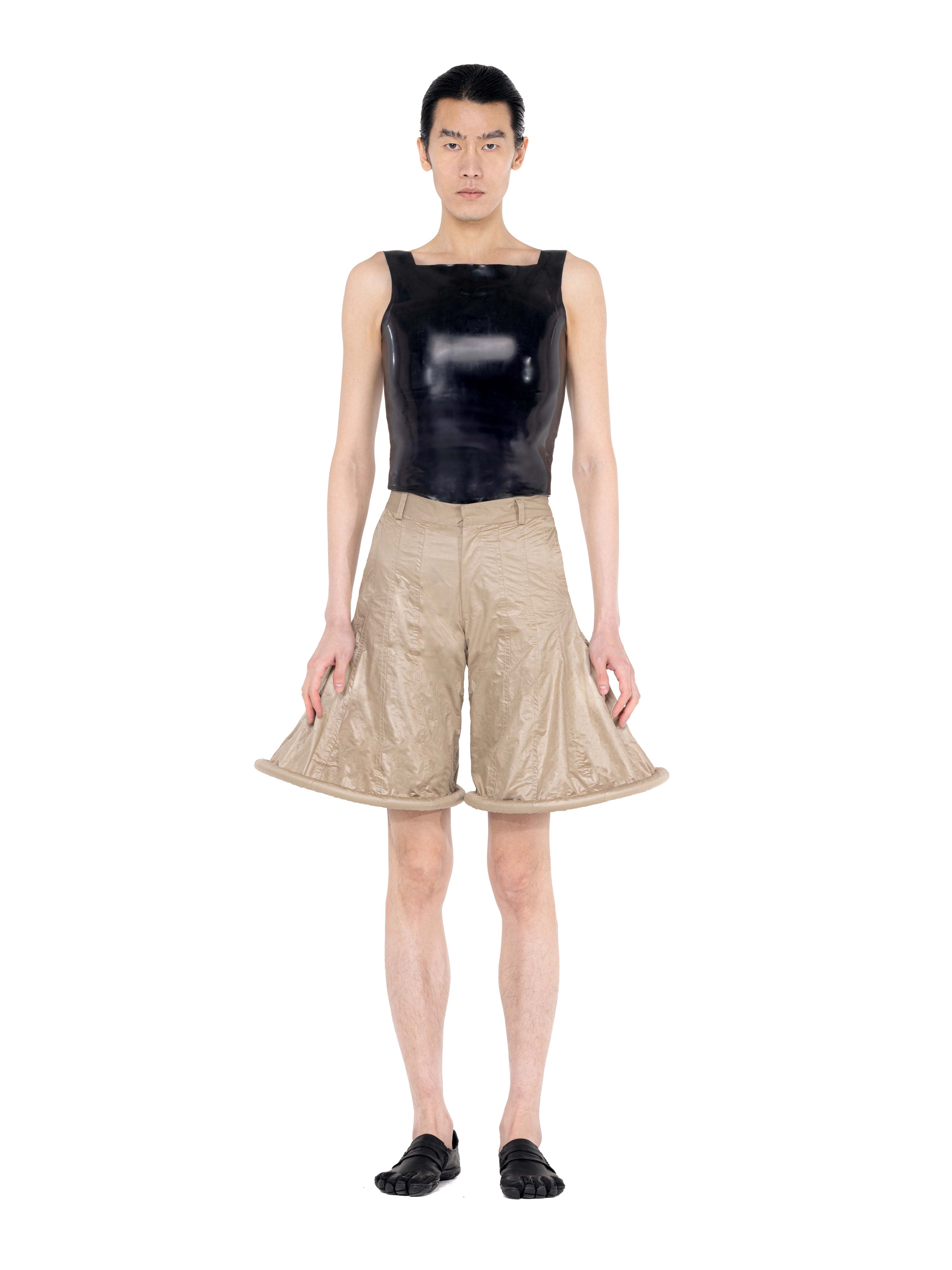 Ring shorts - beige
