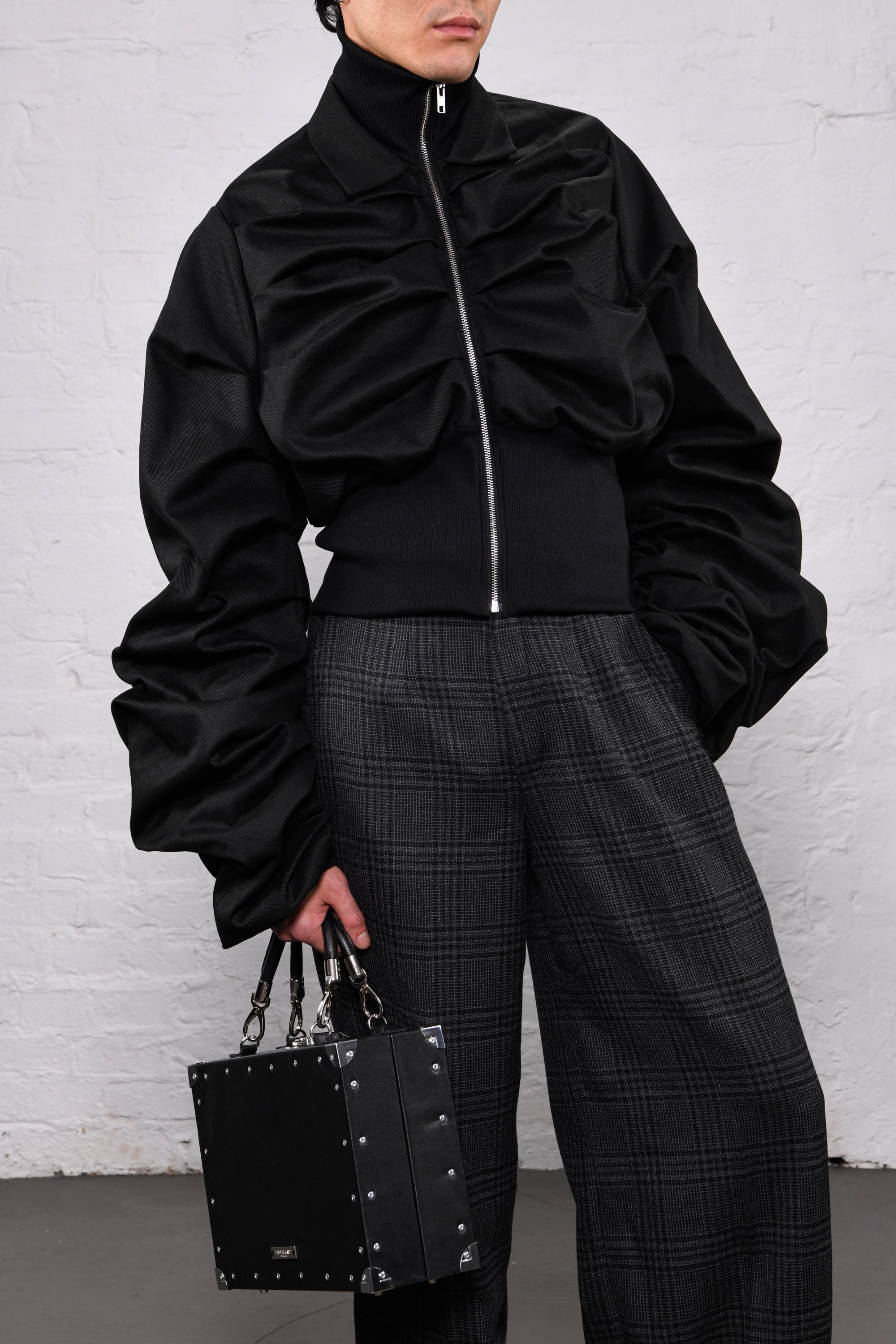 Wrinkled jacket