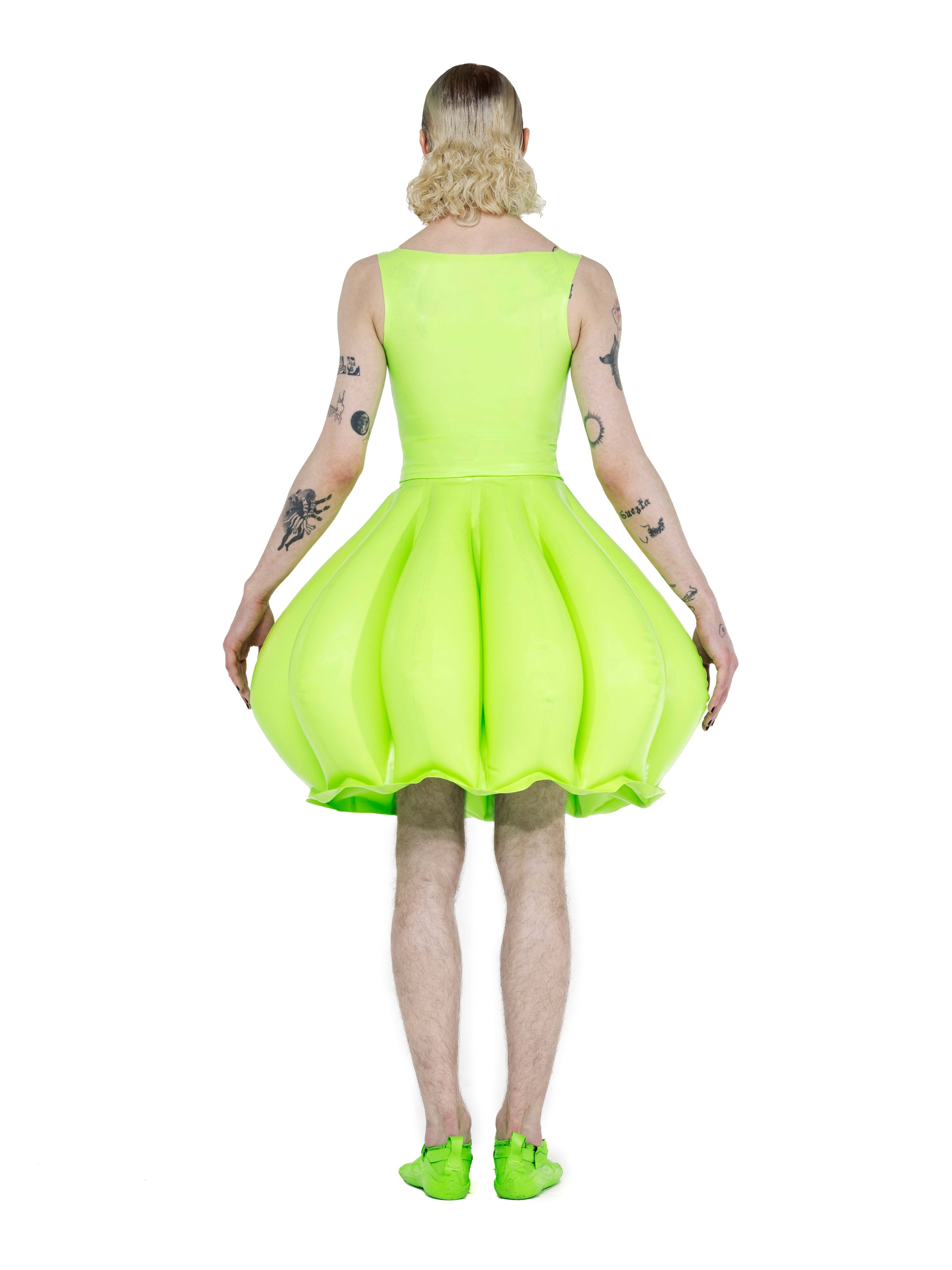 Essential latex tank - lime