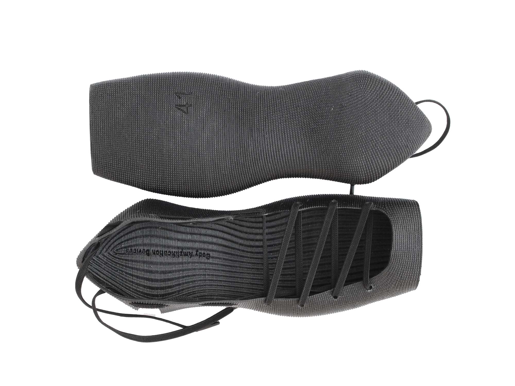 Plebeian mules - black
