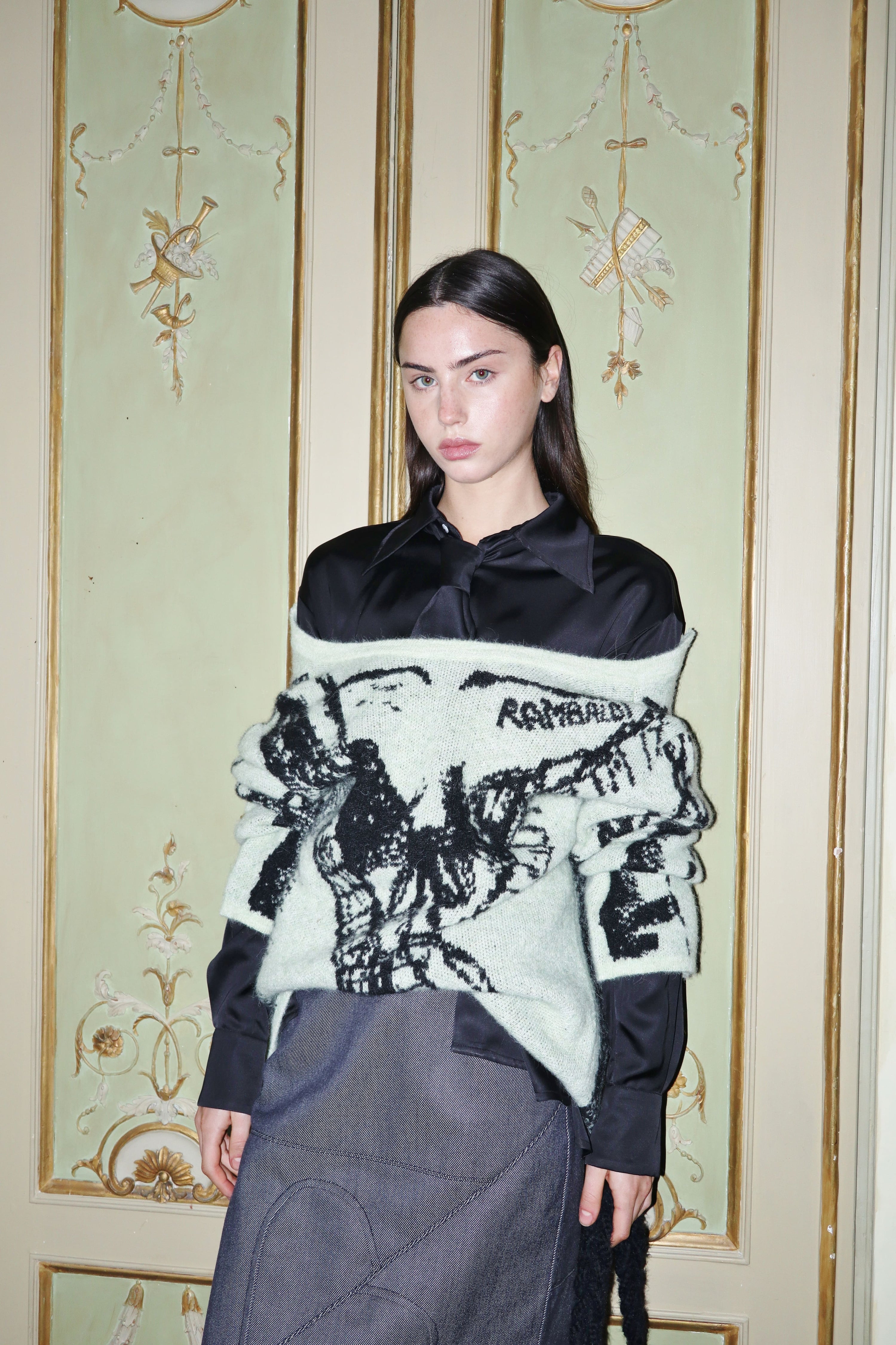 Maglia trompe l'oeil inverno