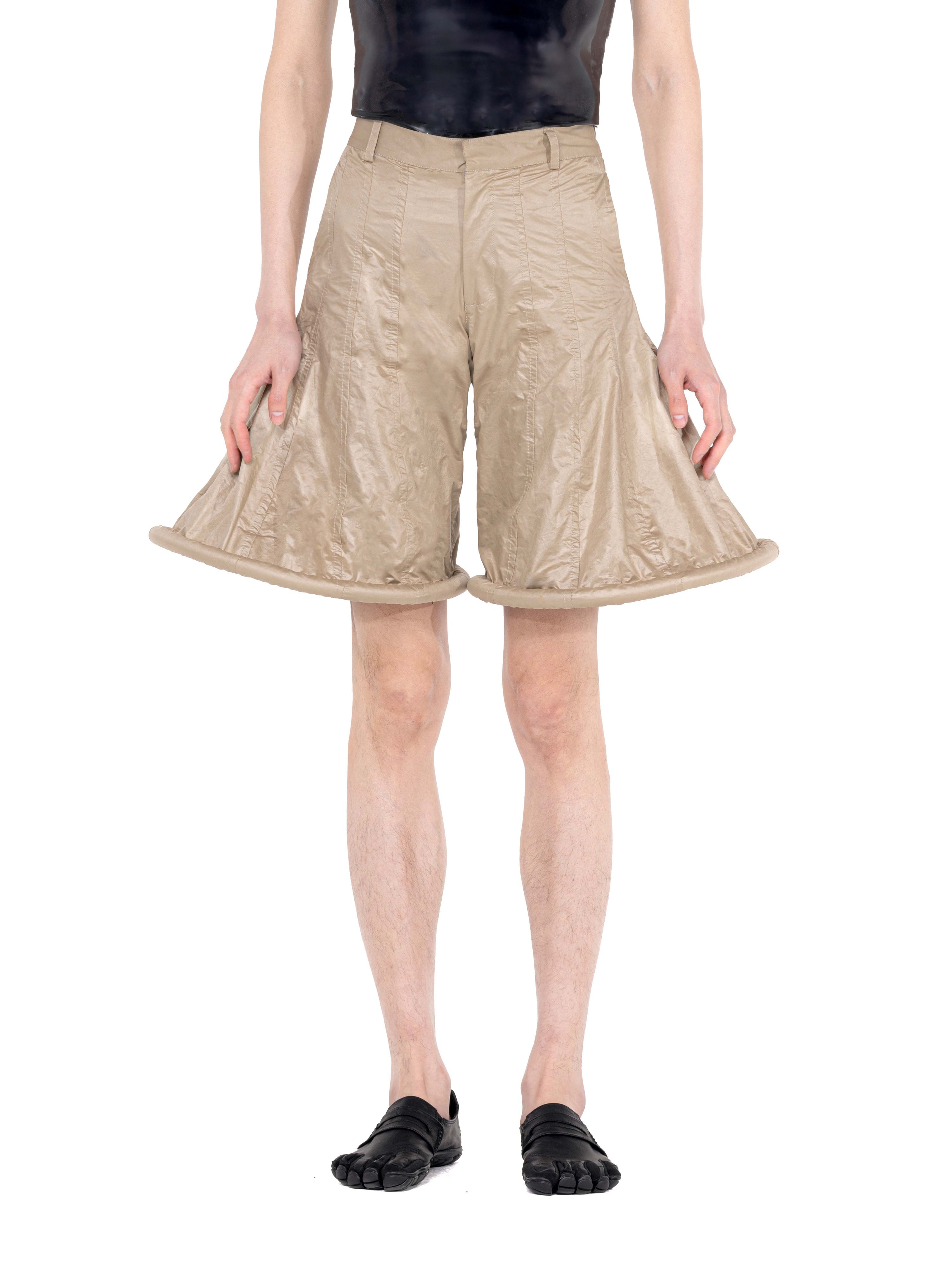 Ring shorts - beige