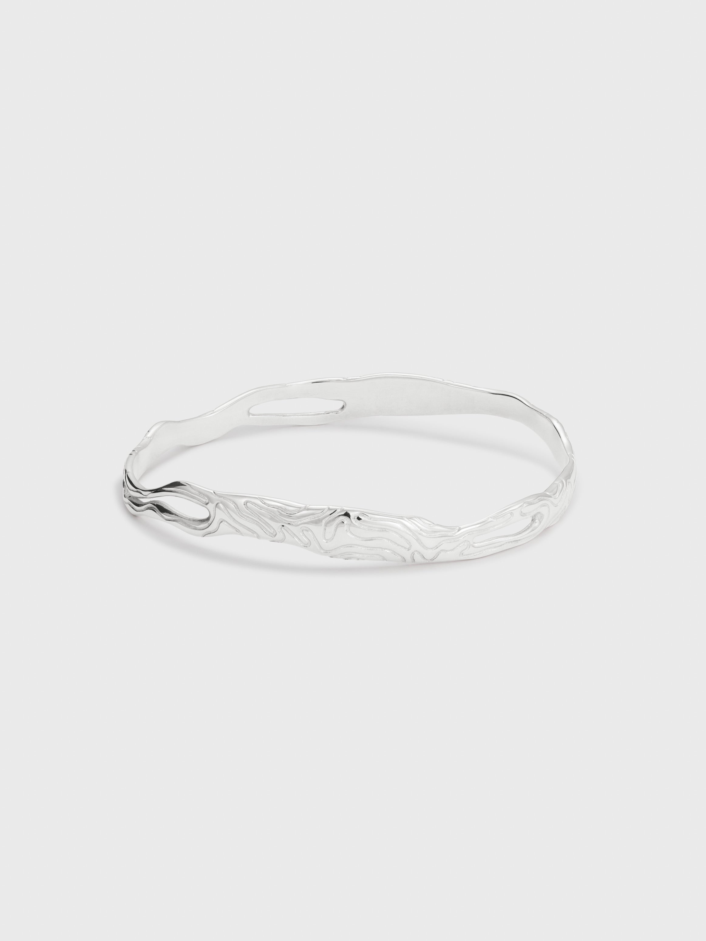 Thin globe bangle