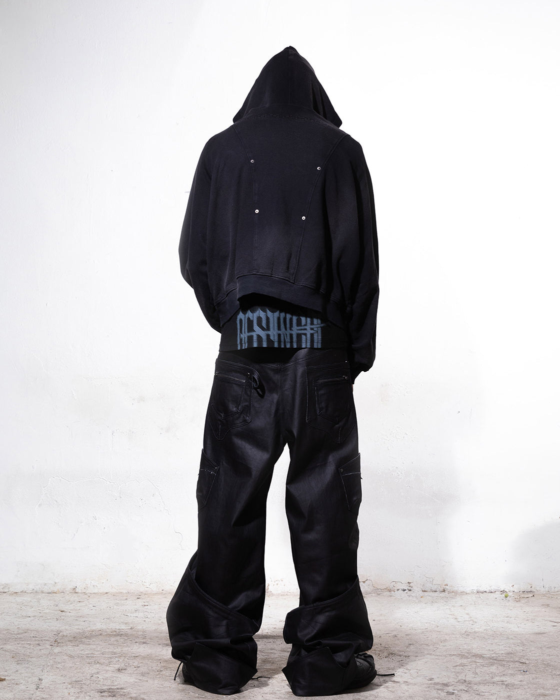 Braces zip up hoodie