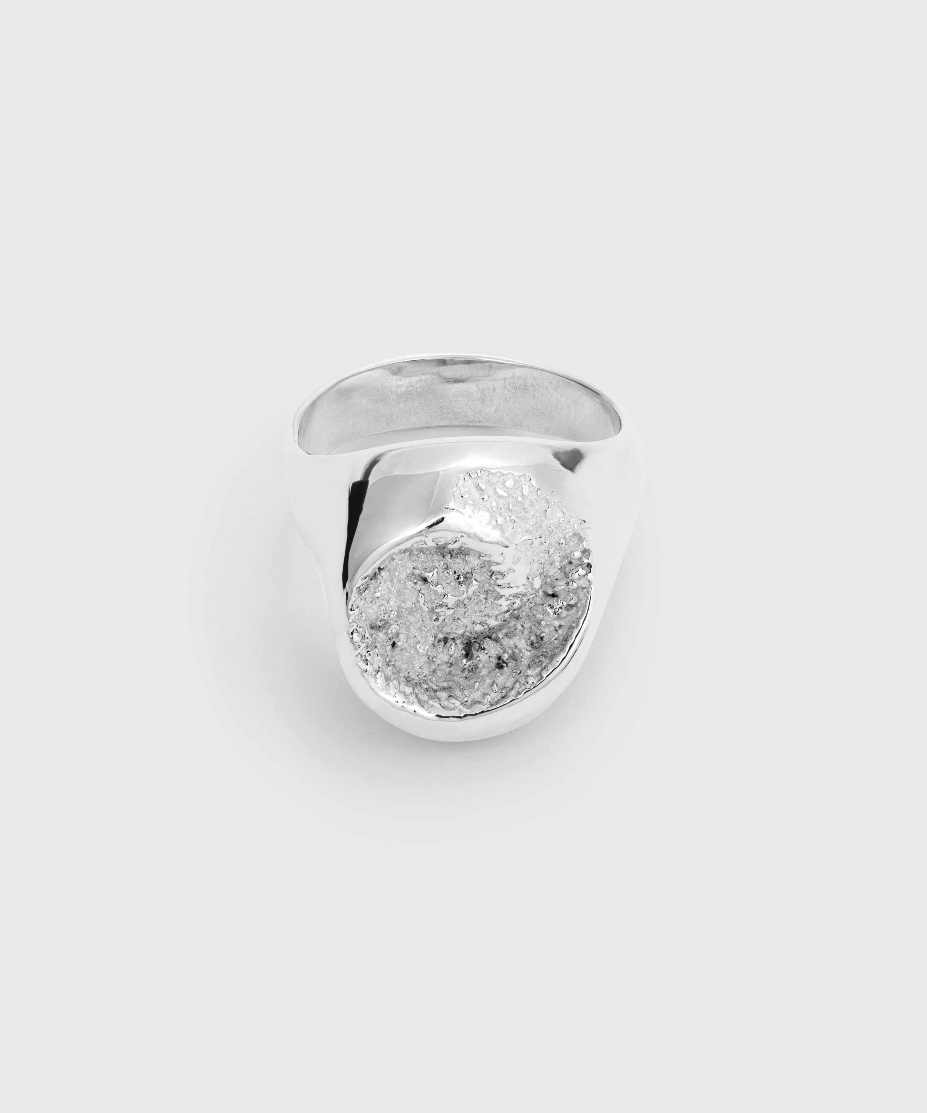Charlie constantinou x octi spiral shell ring