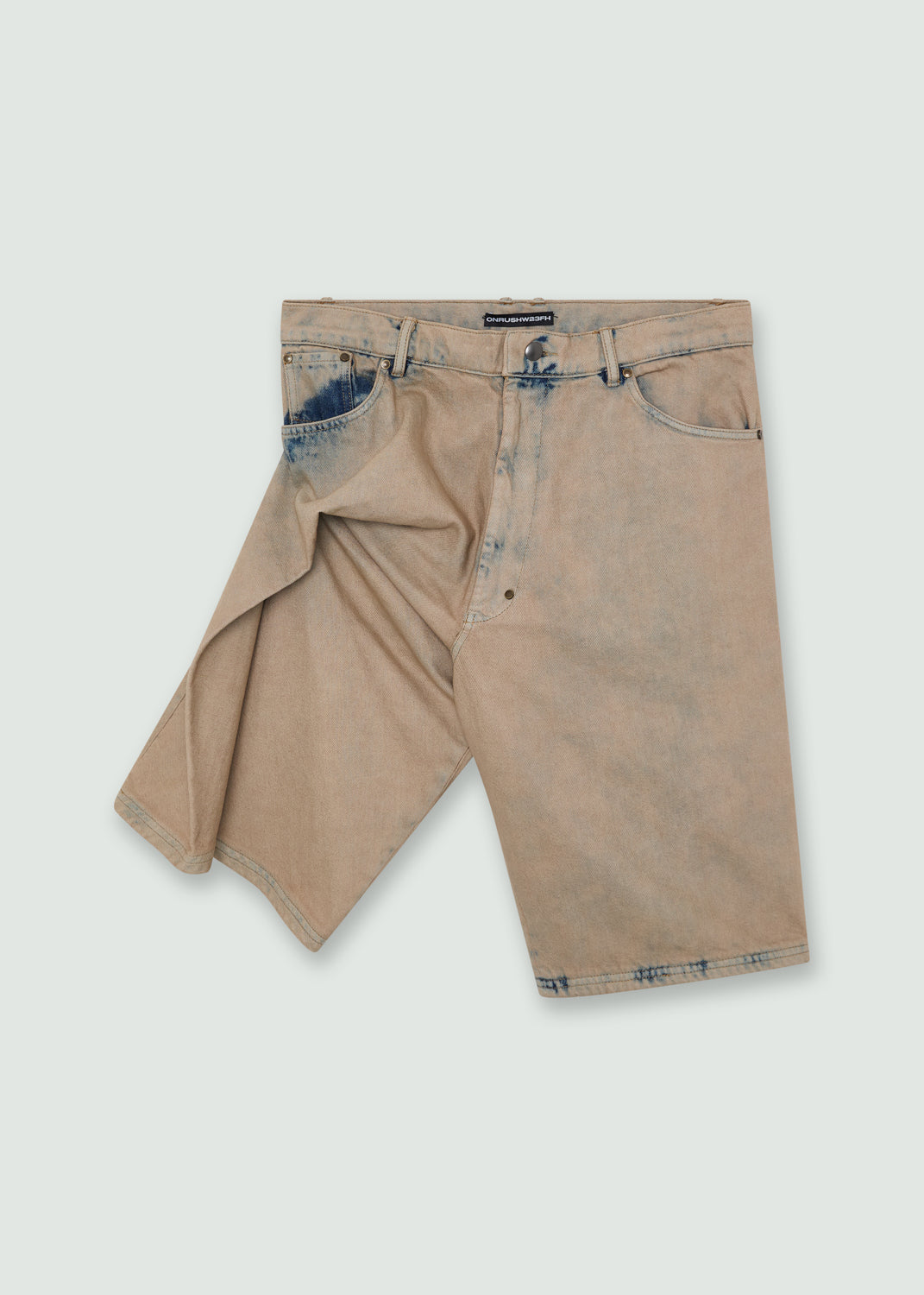 Suspended shorts mudwash - made to order