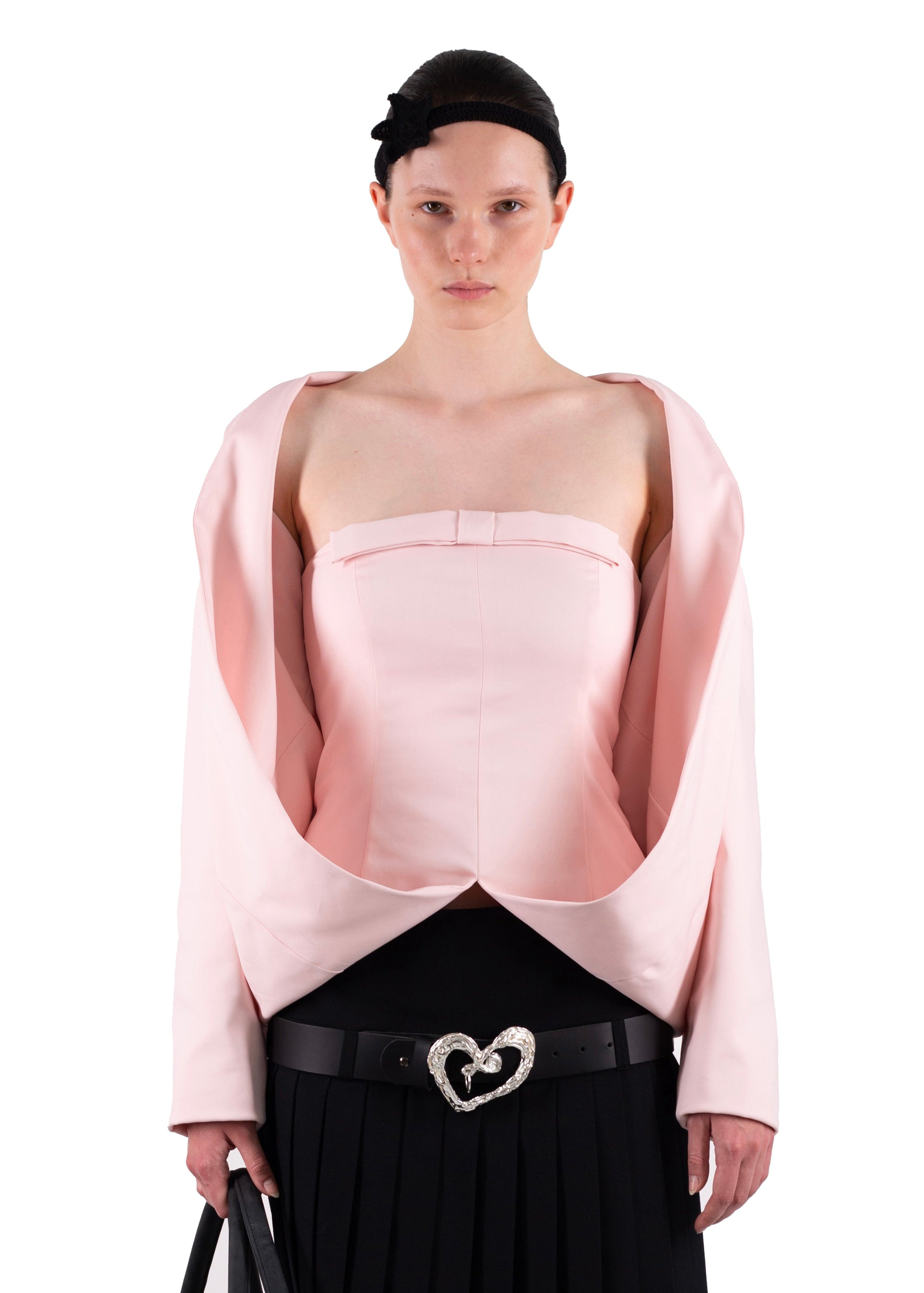 Ss24 corset/jacket in pink