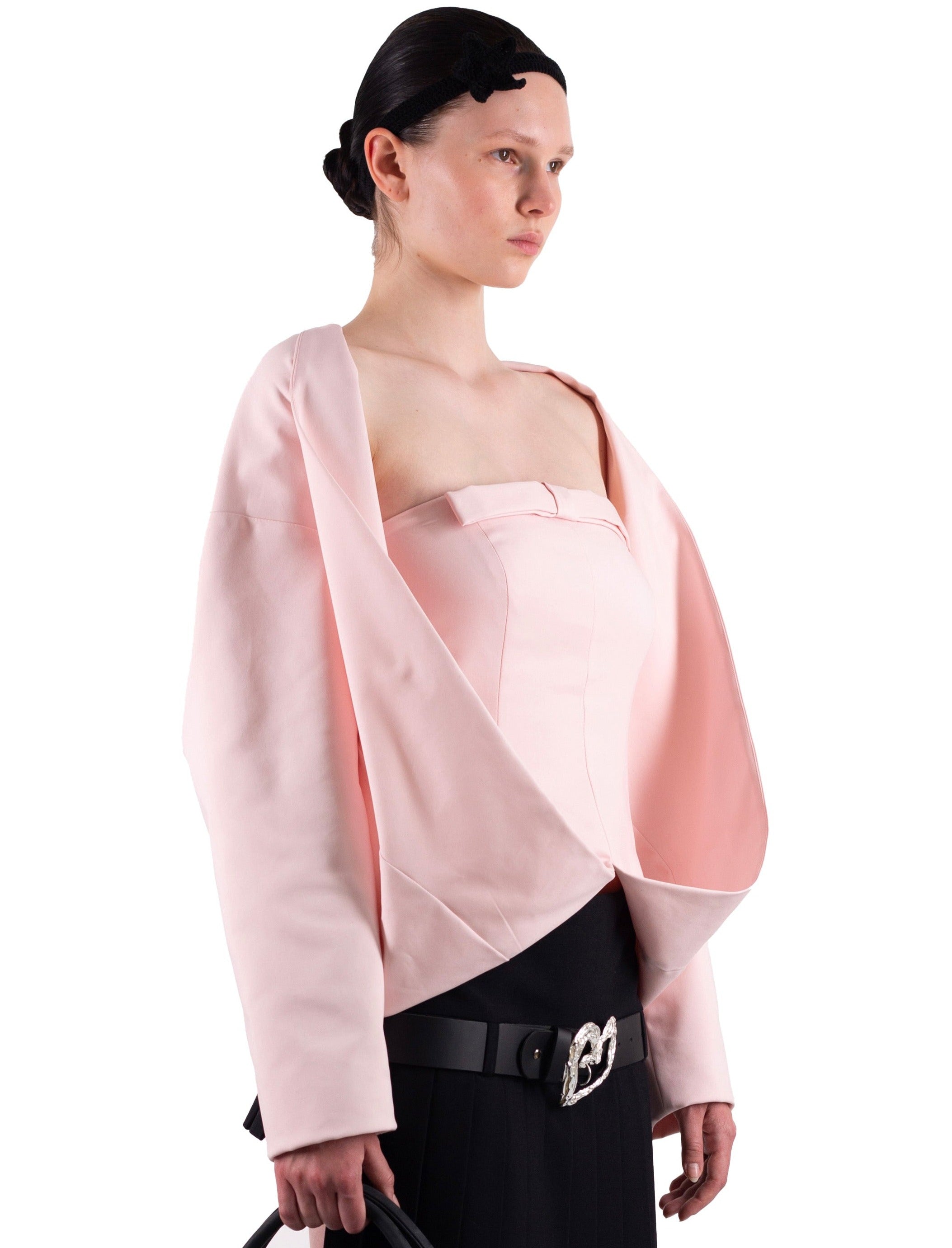 Ss24 corset/jacket in pink