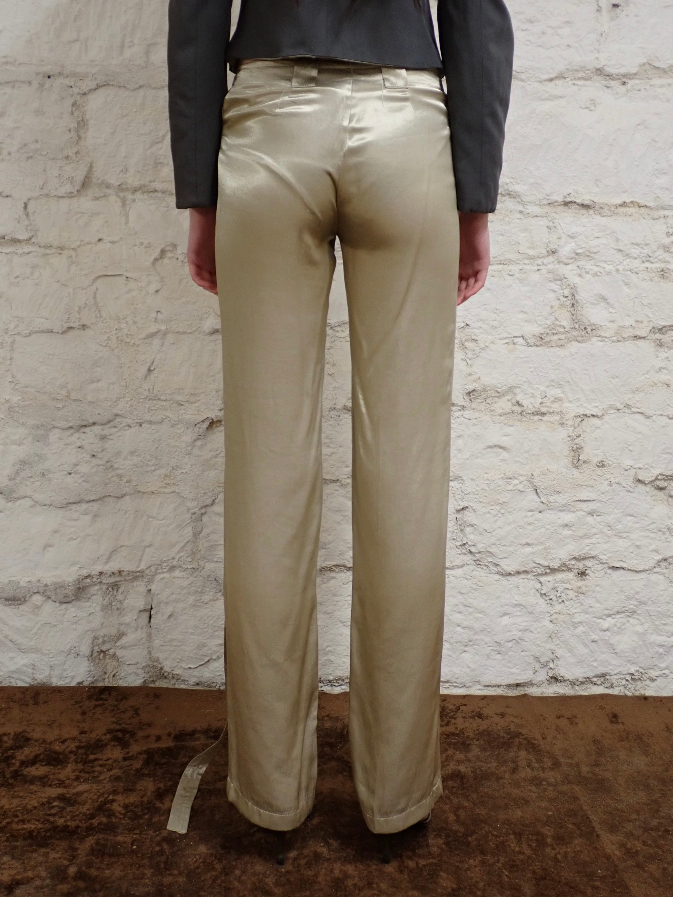 Satin pants