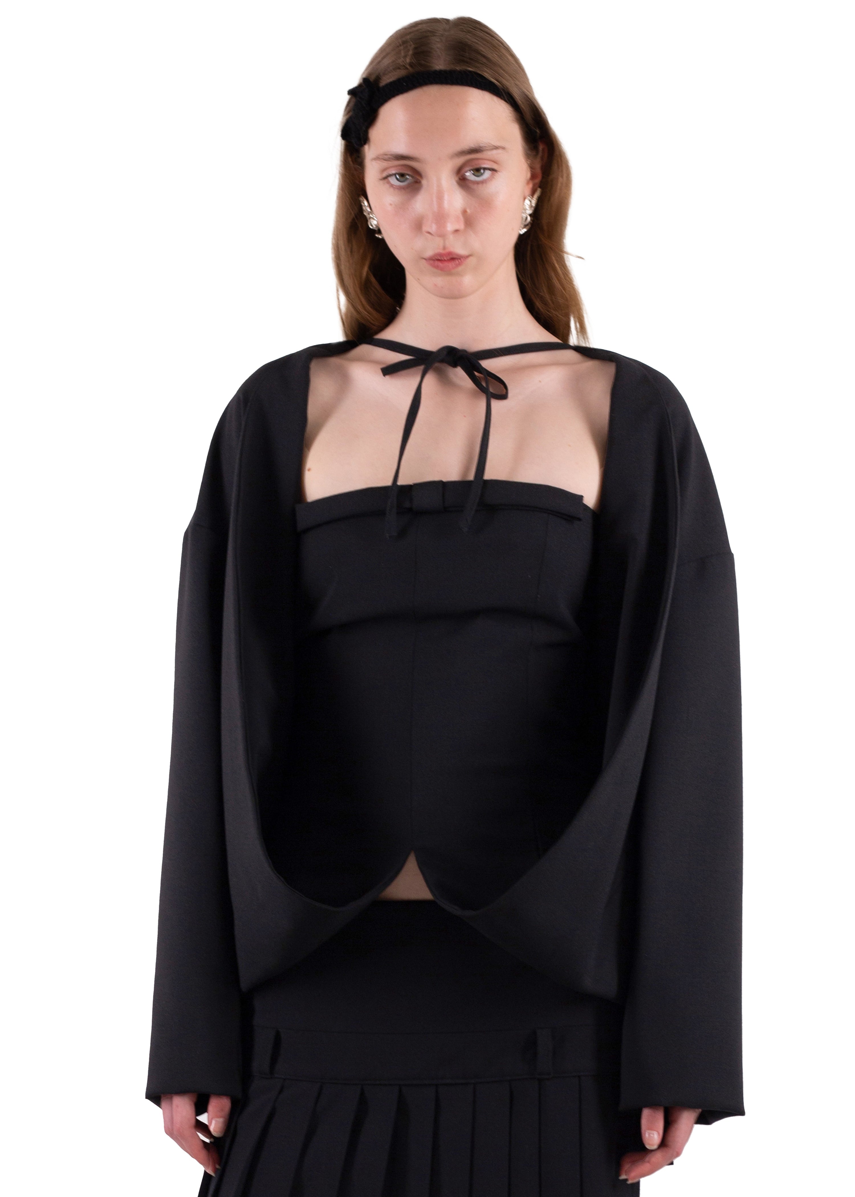Ss24 wool corset/jacket