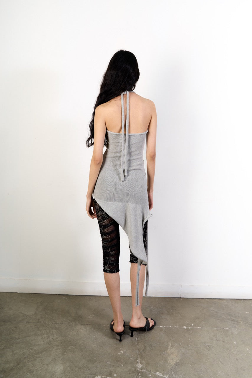 Side hold halter top