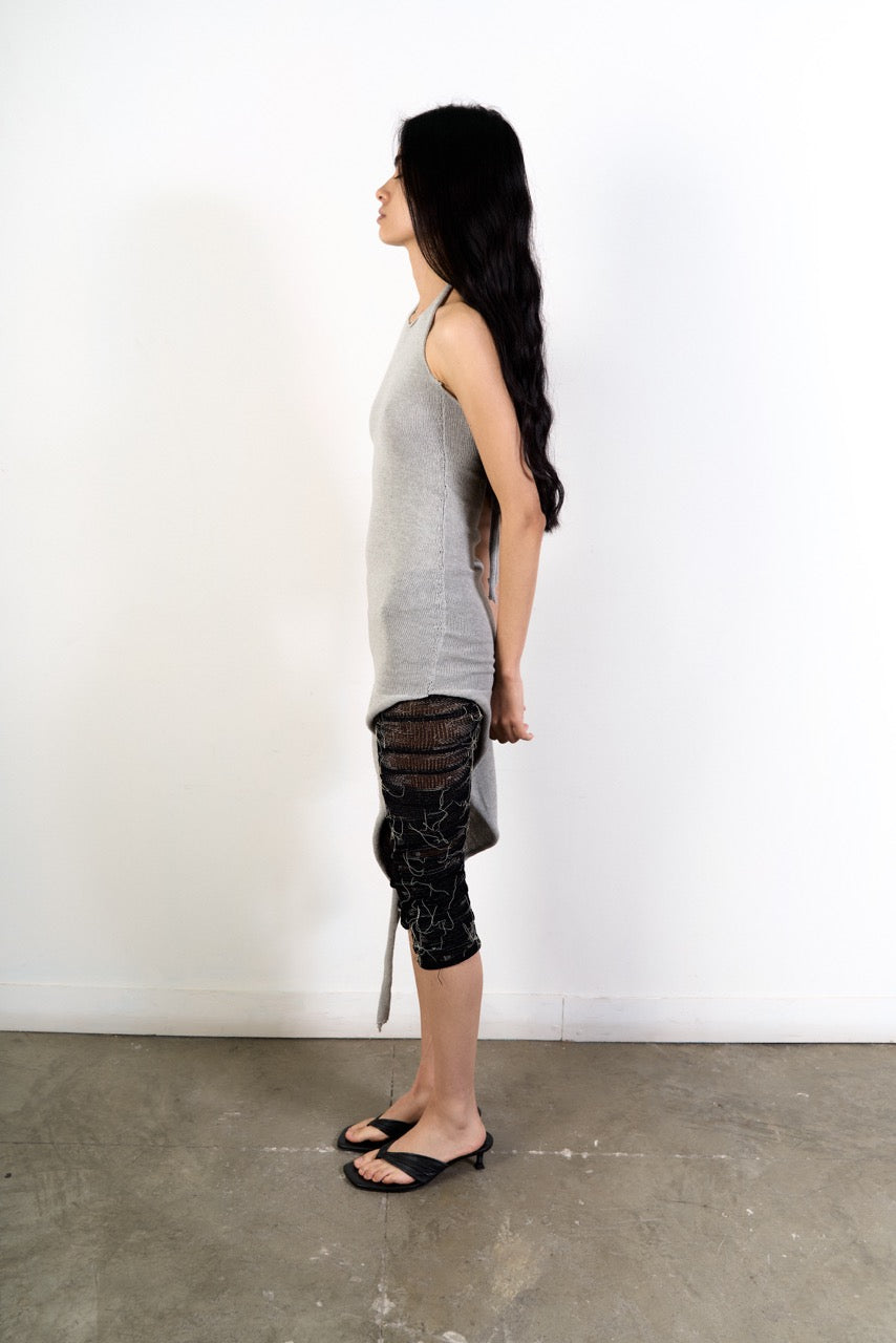 Side hold halter top