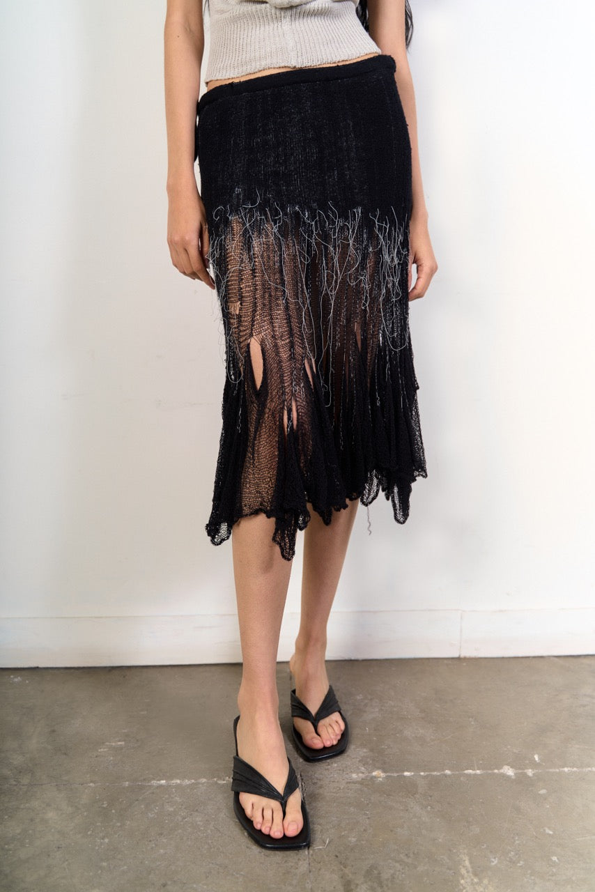 Organic swiggle skirt/top