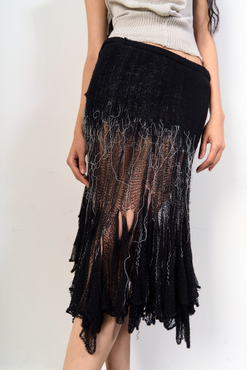 Organic swiggle skirt/top