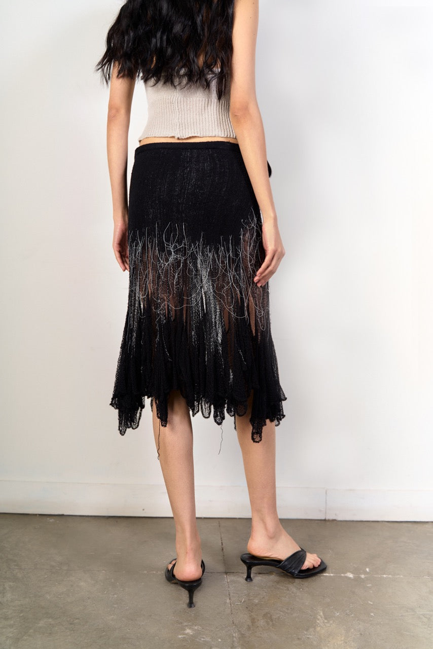 Organic swiggle skirt/top