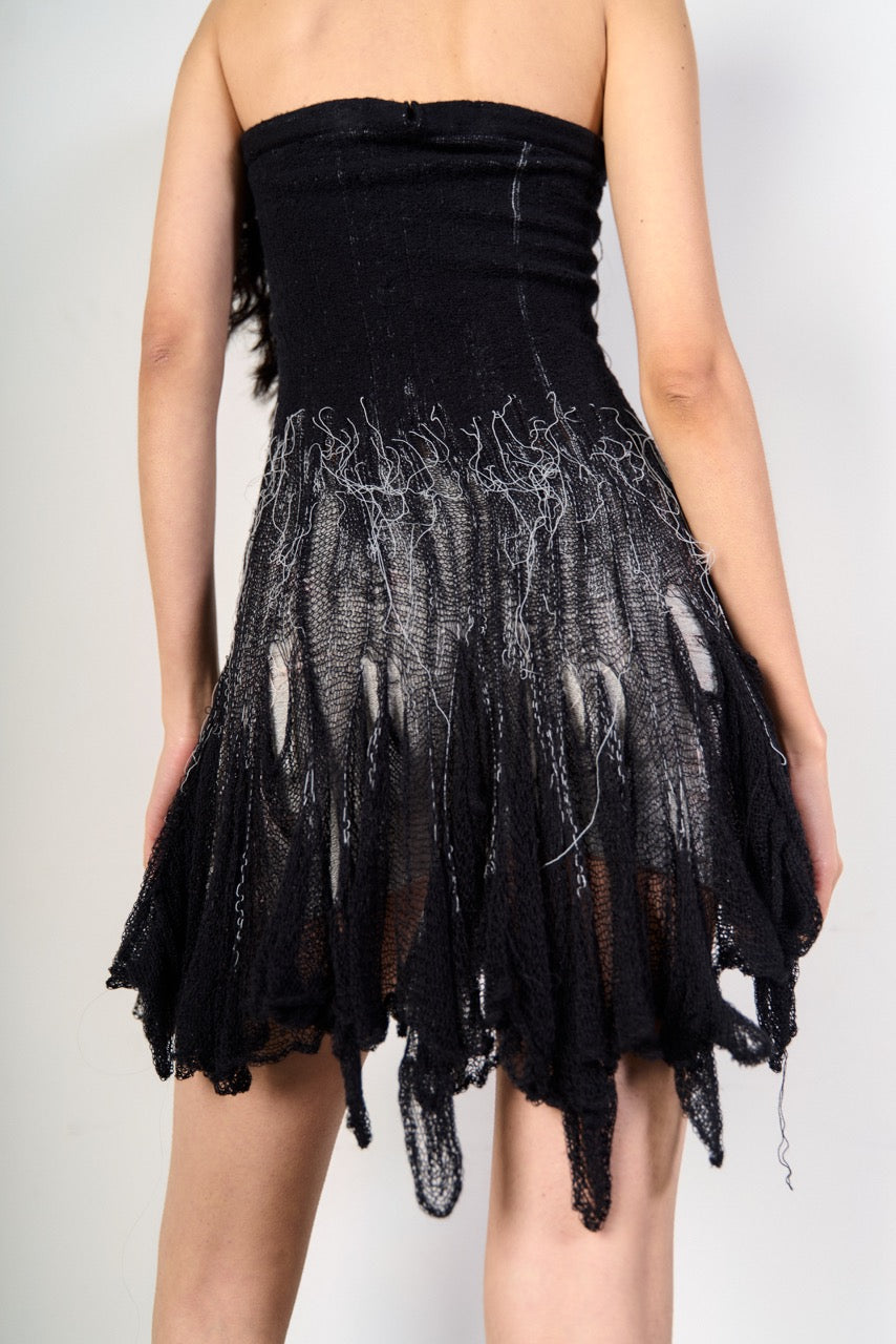 Organic swiggle skirt/top