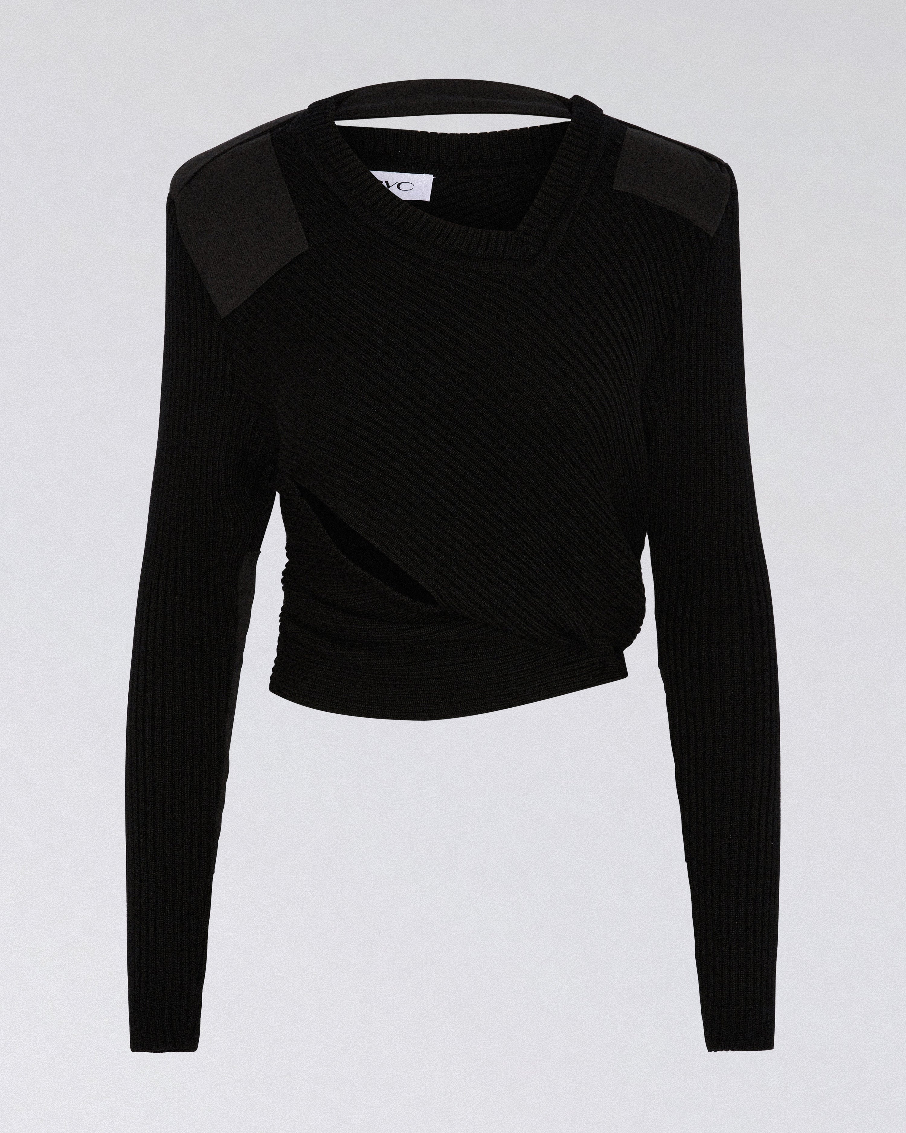 Marshal knit jumper black