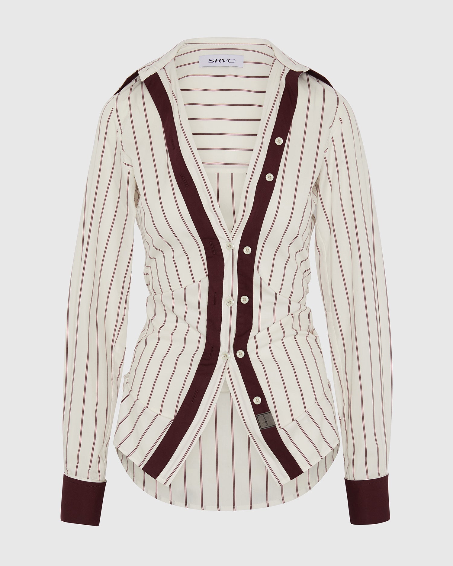 Make shift shirt bordeaux