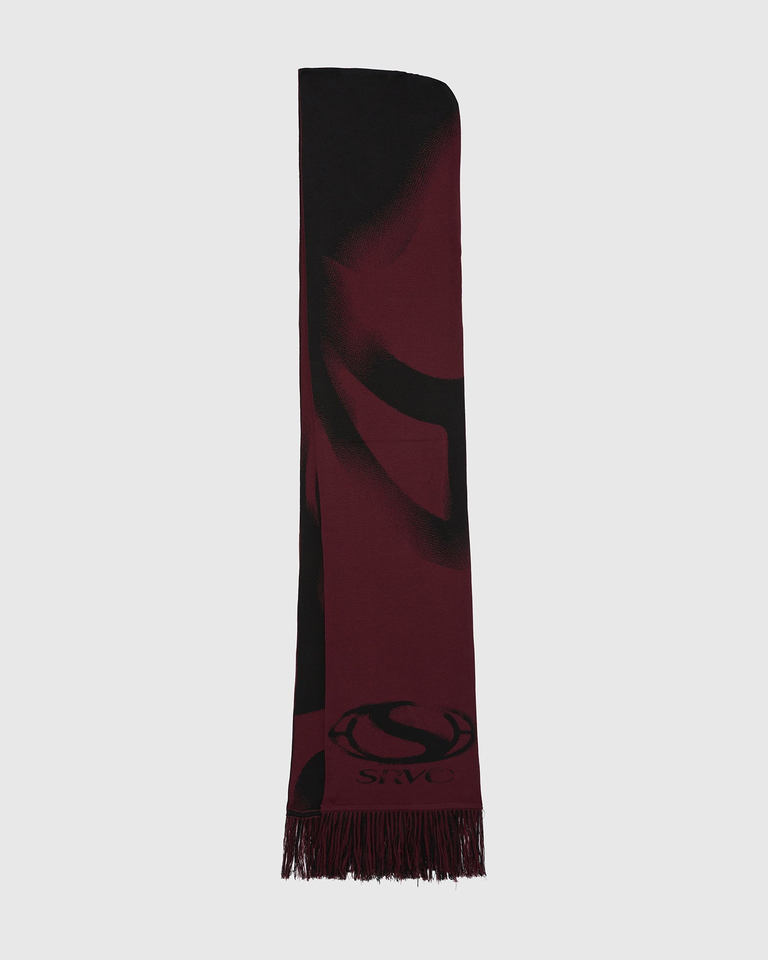 Srvc hooded scarf bordeaux