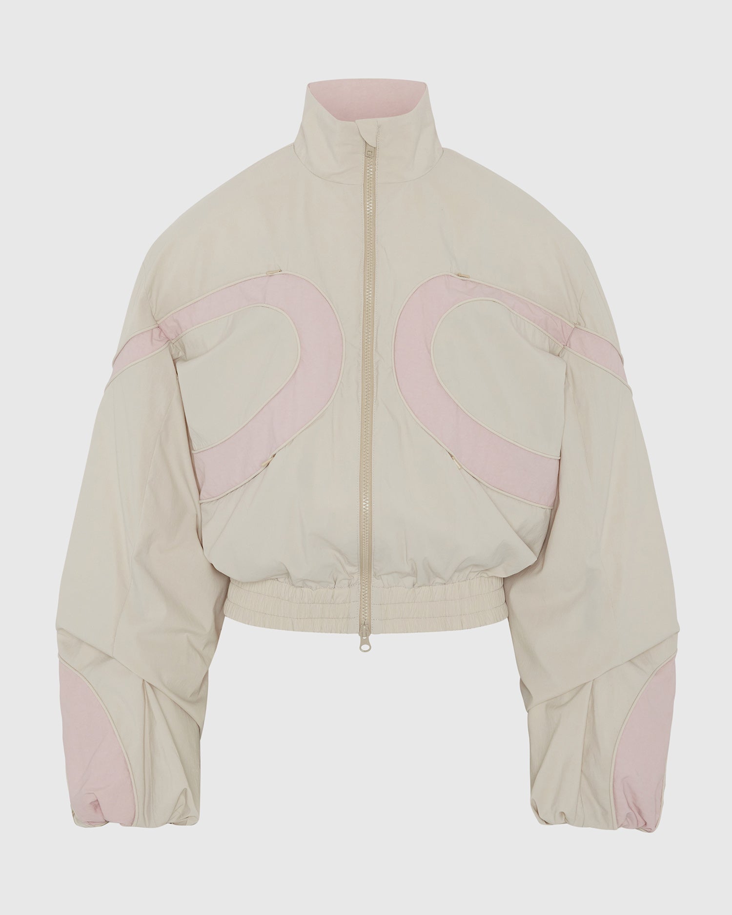 Ronan track jacket beige