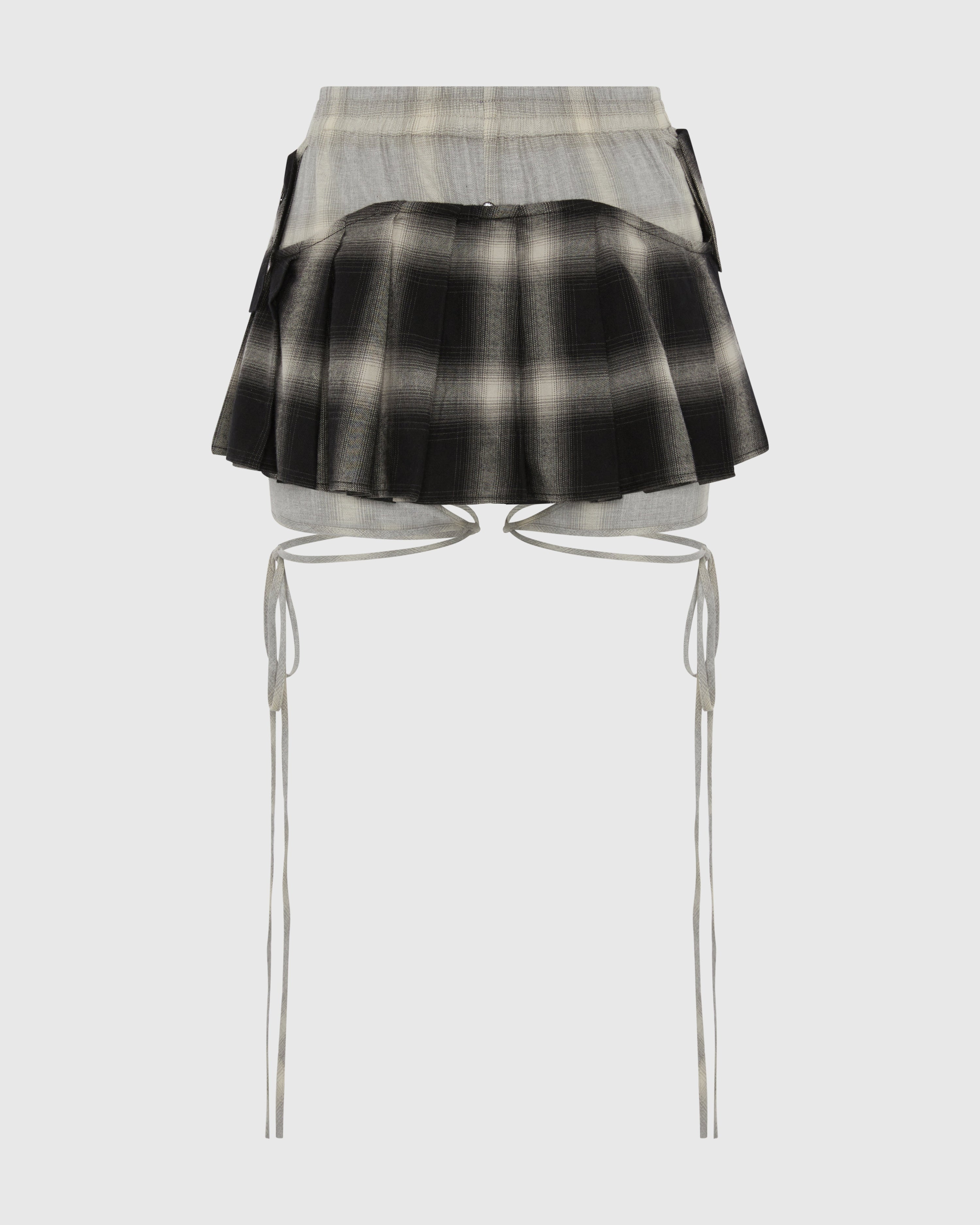 Misa skirt black check