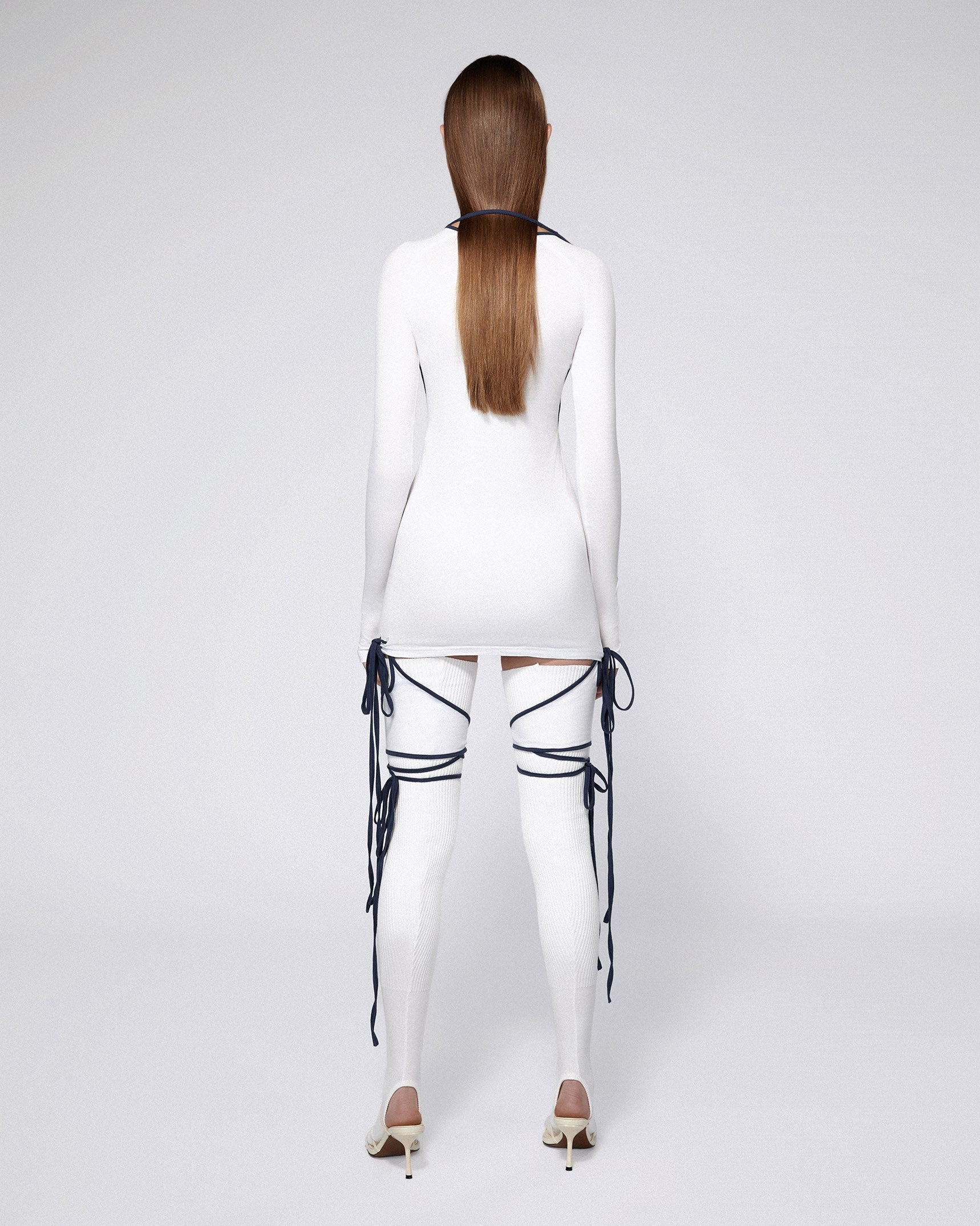 Tottenham - type a t-dress white
