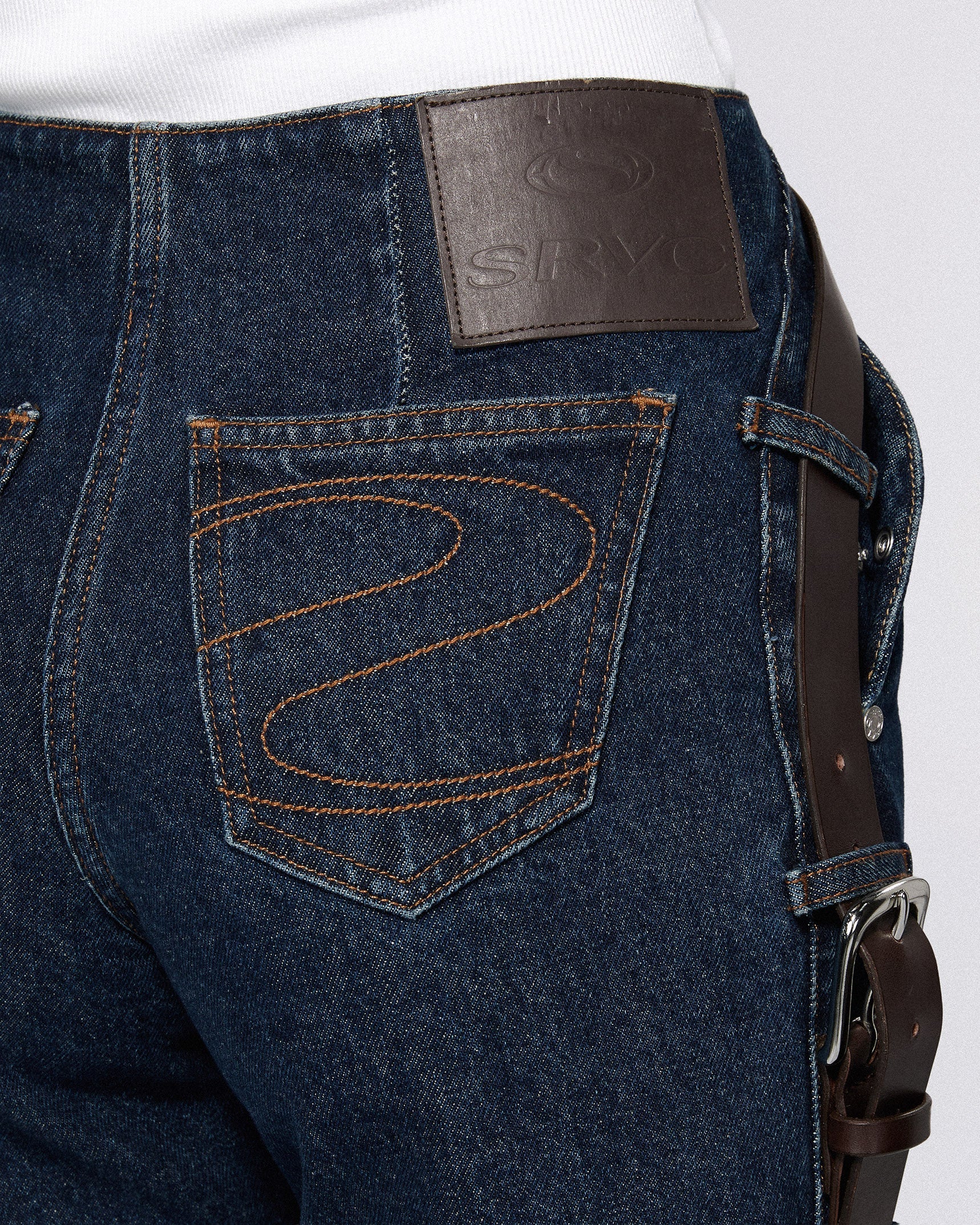 Serpentine jeans washed blue