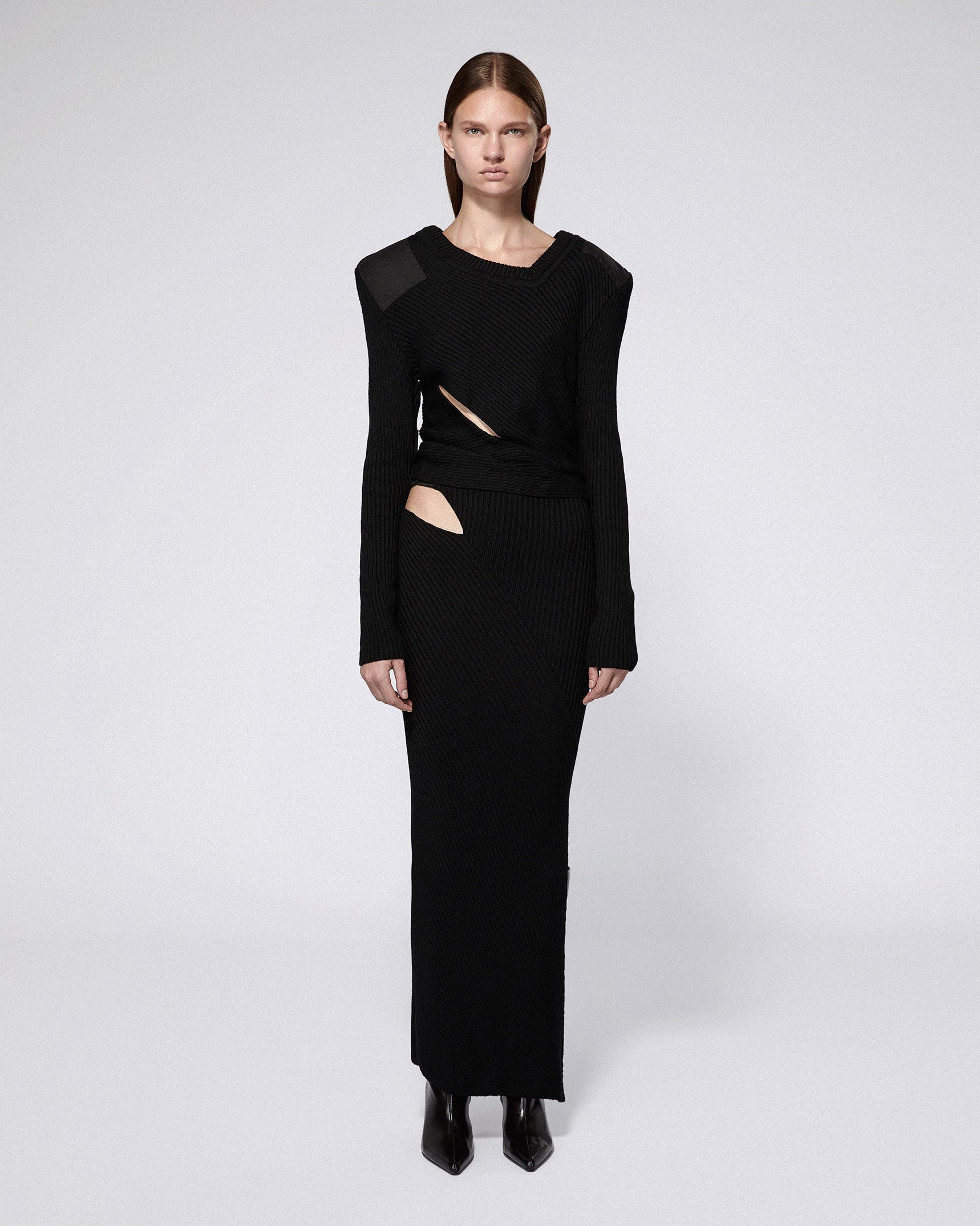 Marshal knit skirt black