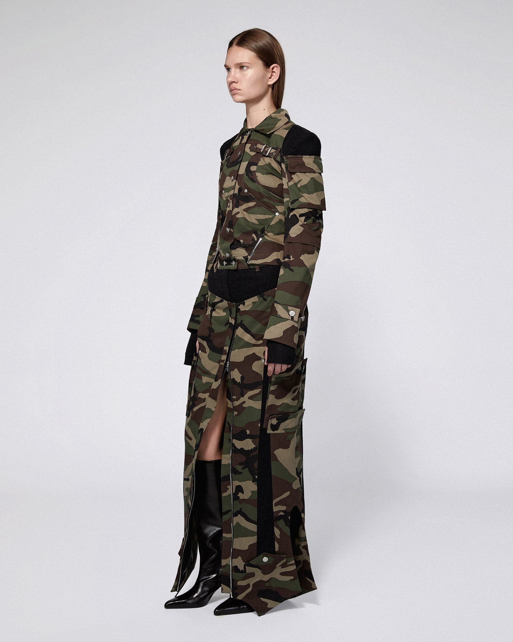 Mecha cargo jacket camo