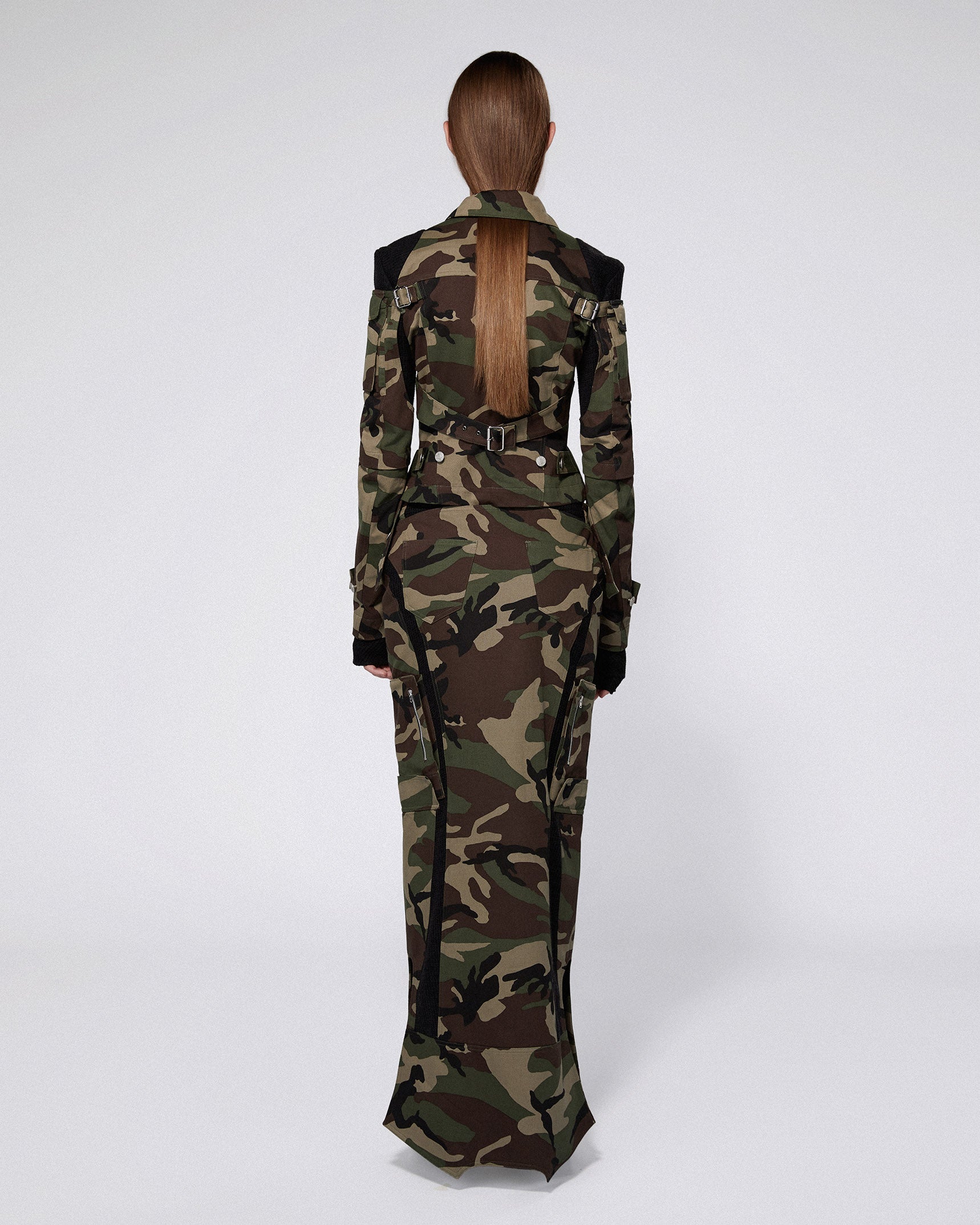 Mecha cargo jacket camo