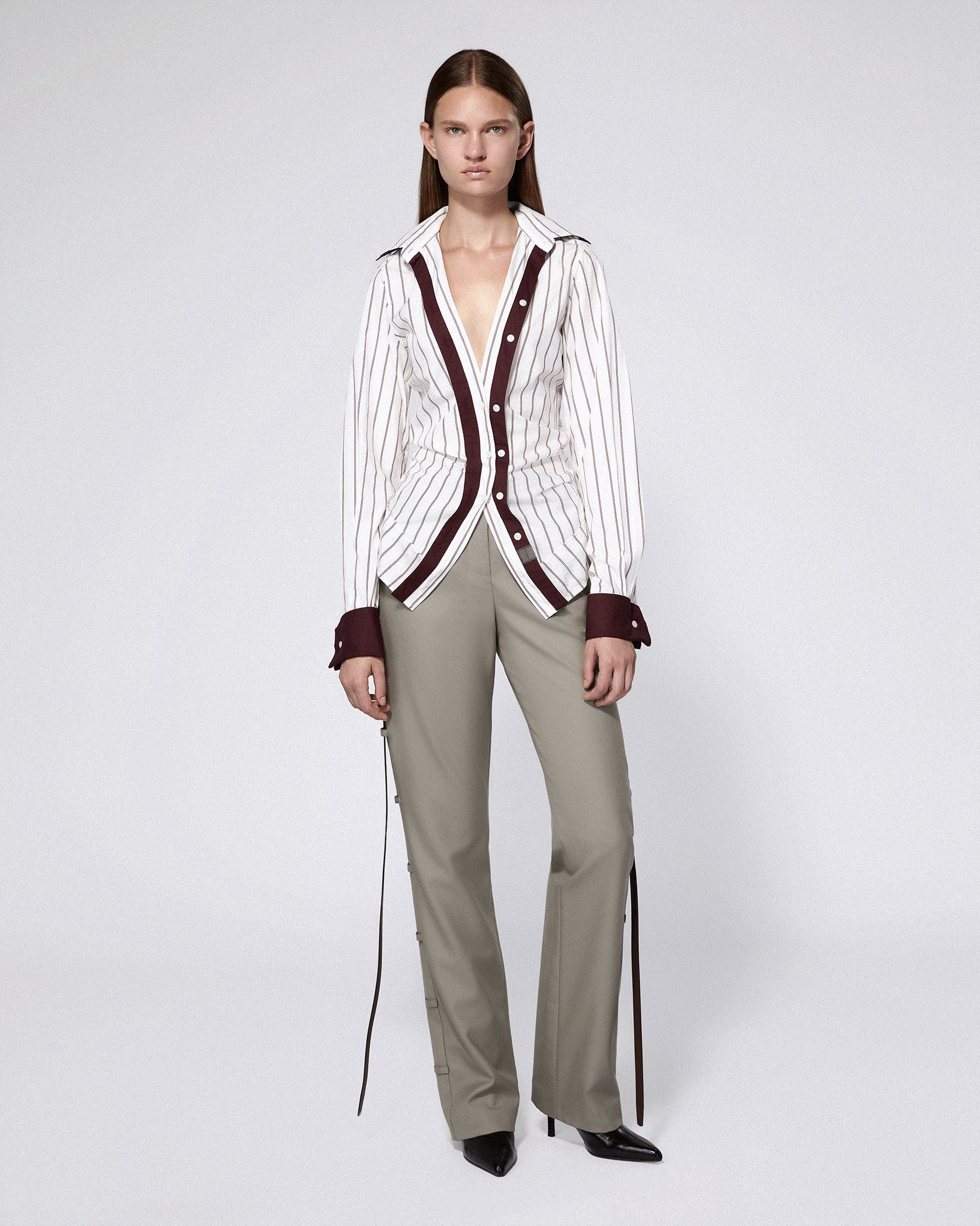 Serpentine tailored trousers burnt saige