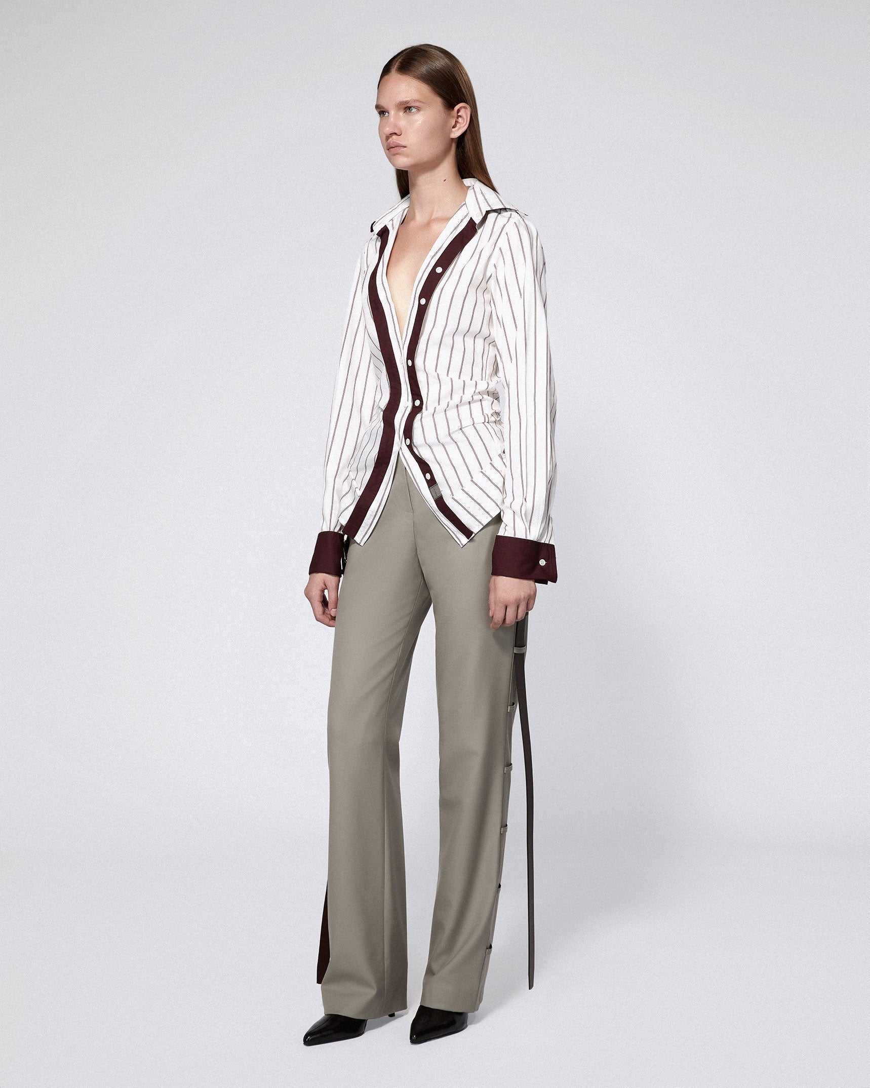 Serpentine tailored trousers burnt saige