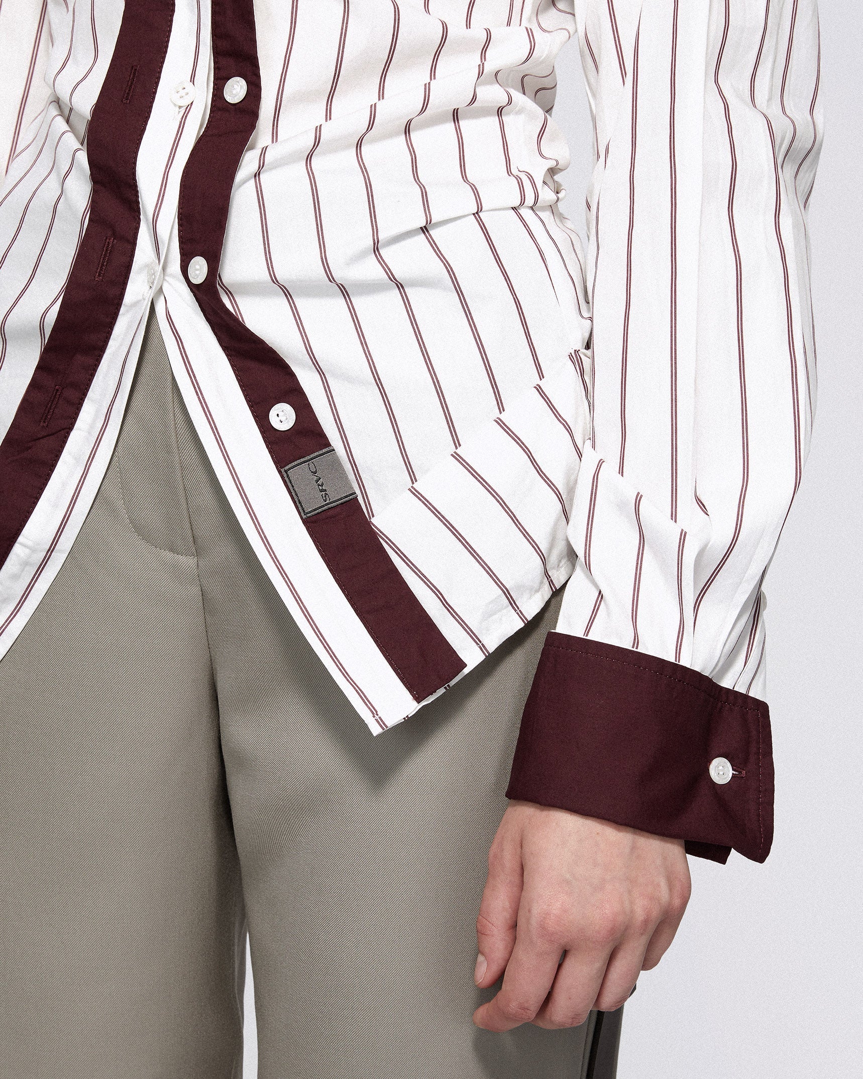 Make shift shirt bordeaux