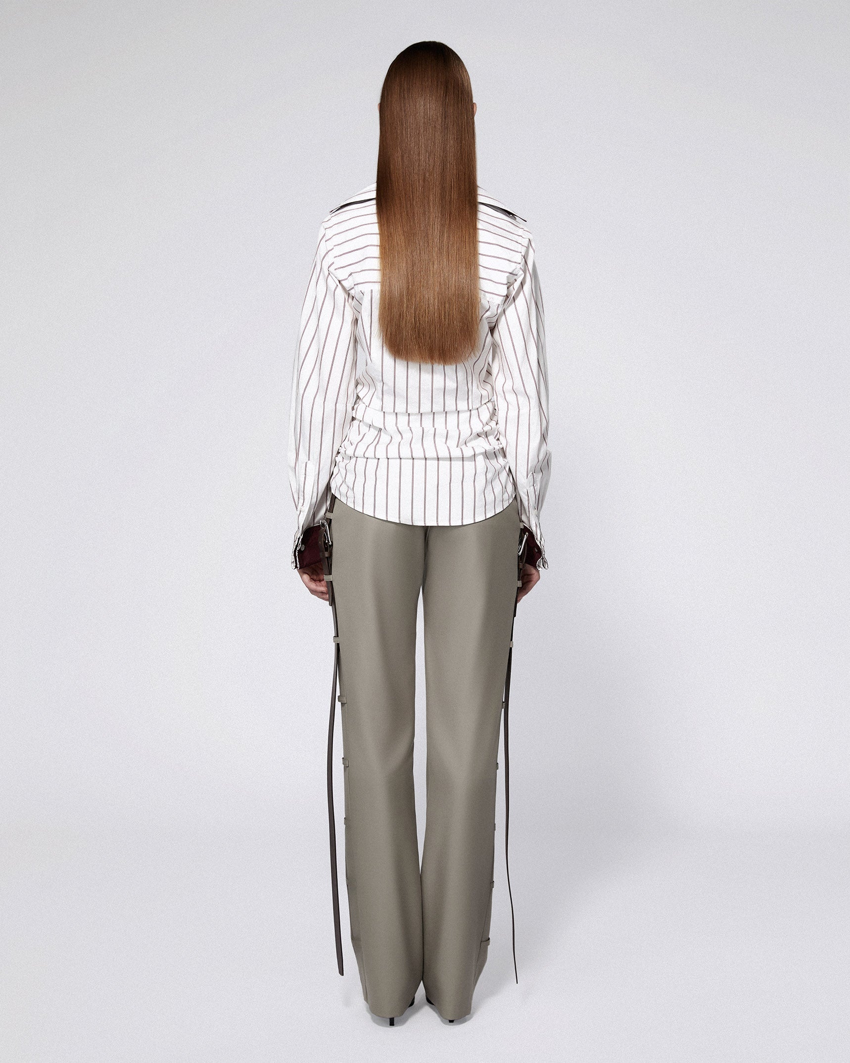 Serpentine tailored trousers burnt saige