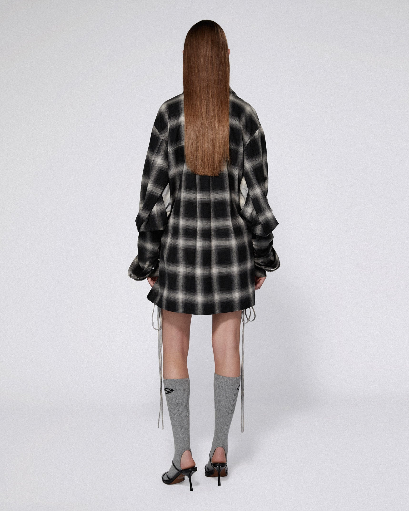 Sentinal shirt black check
