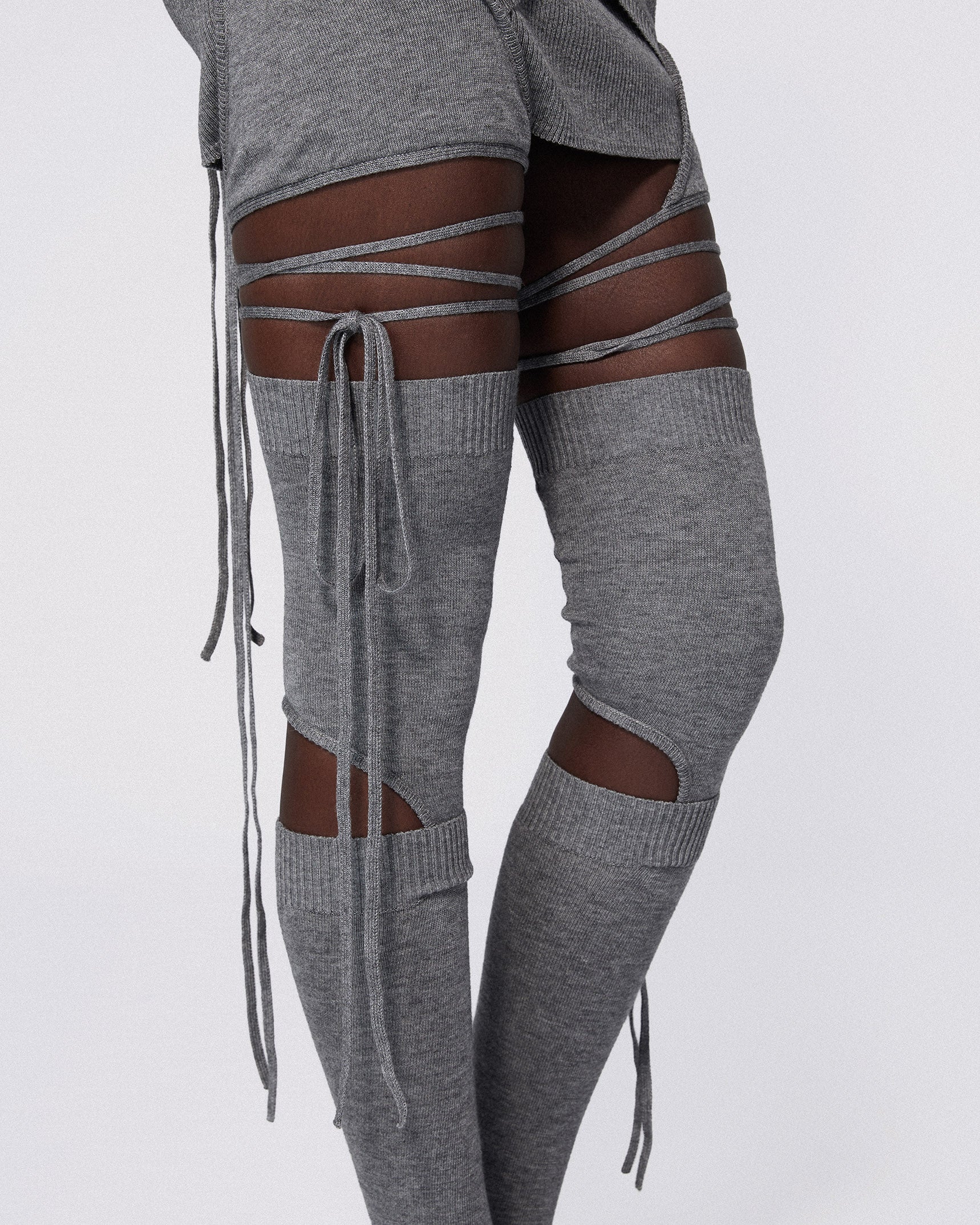Armour tabi stockings grey