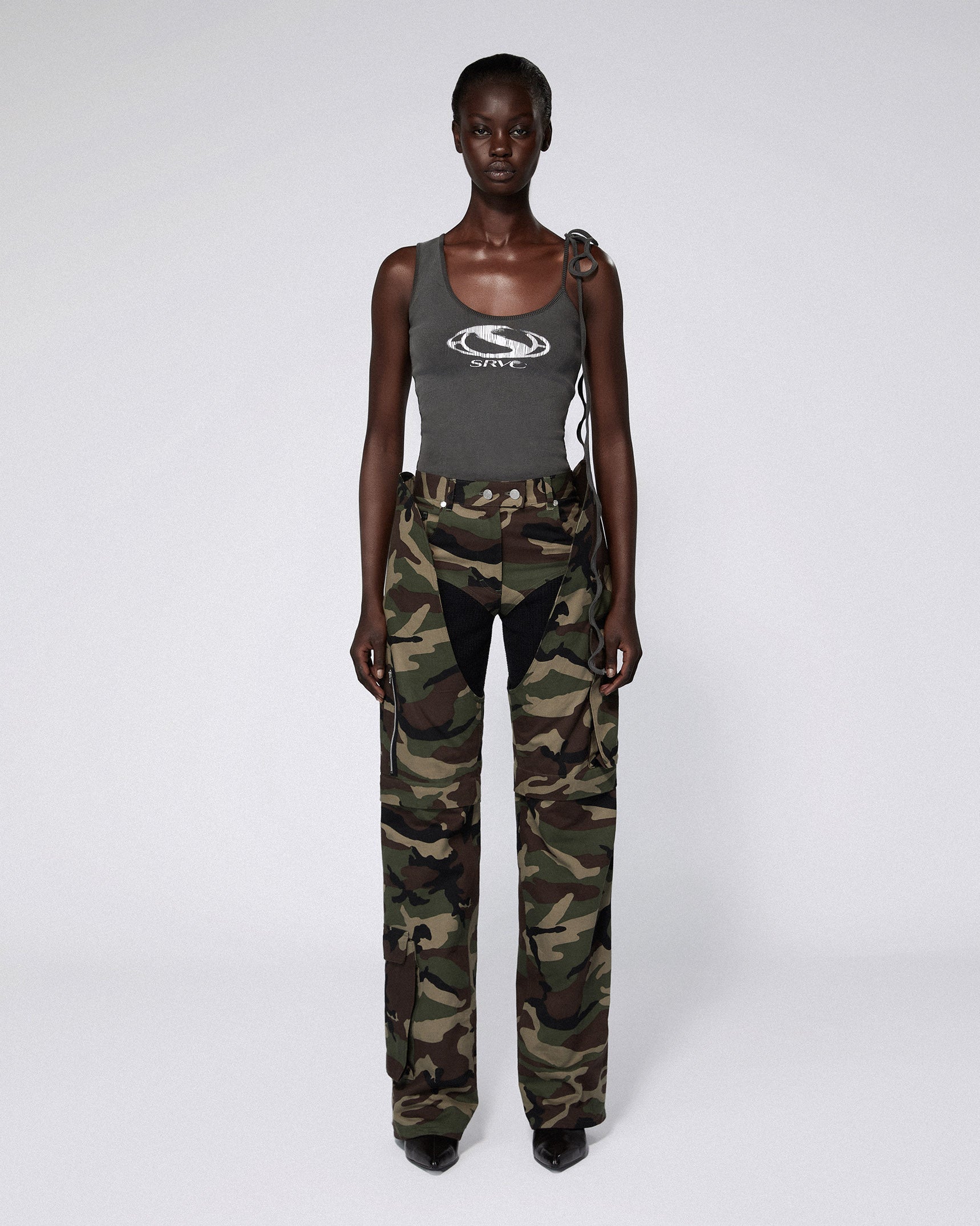 Mecha cargo pants camo