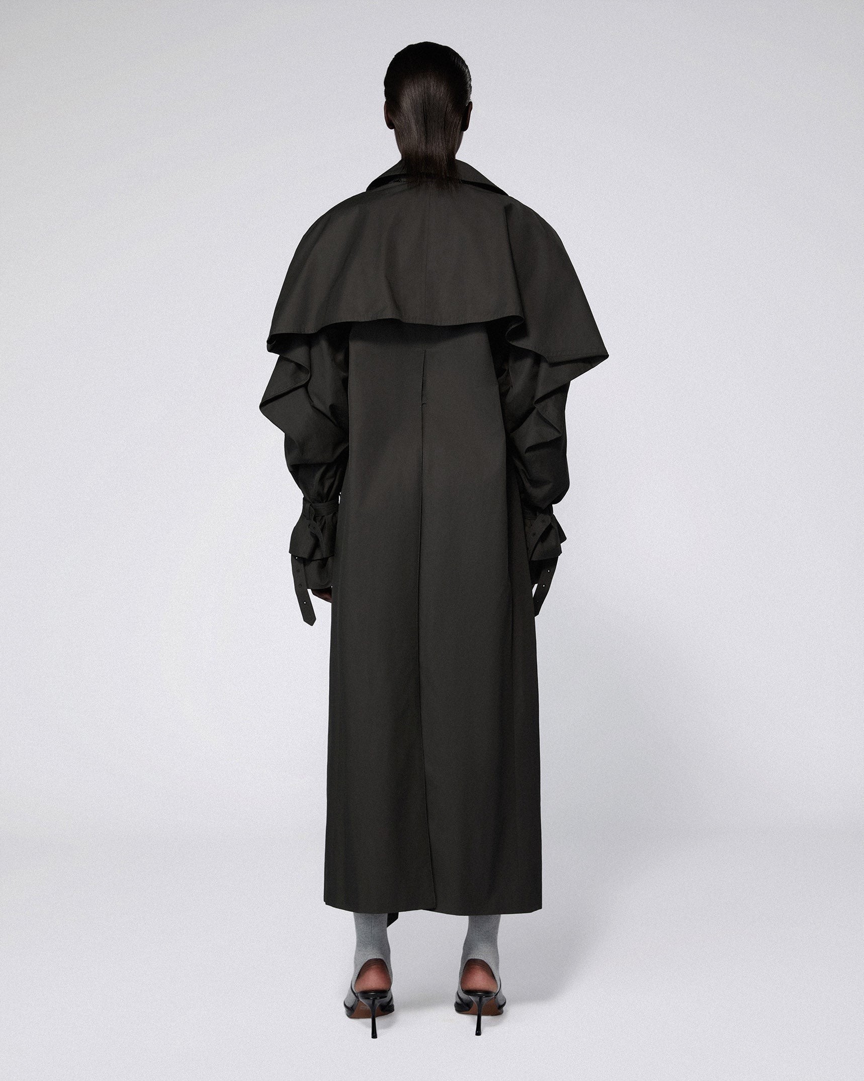 Sentinal trenchcoat dark olive