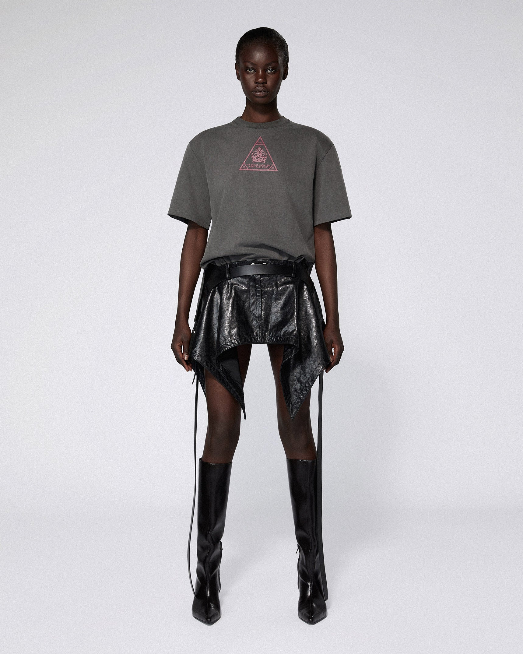 Scrt srvc- type 0 tee charcoal