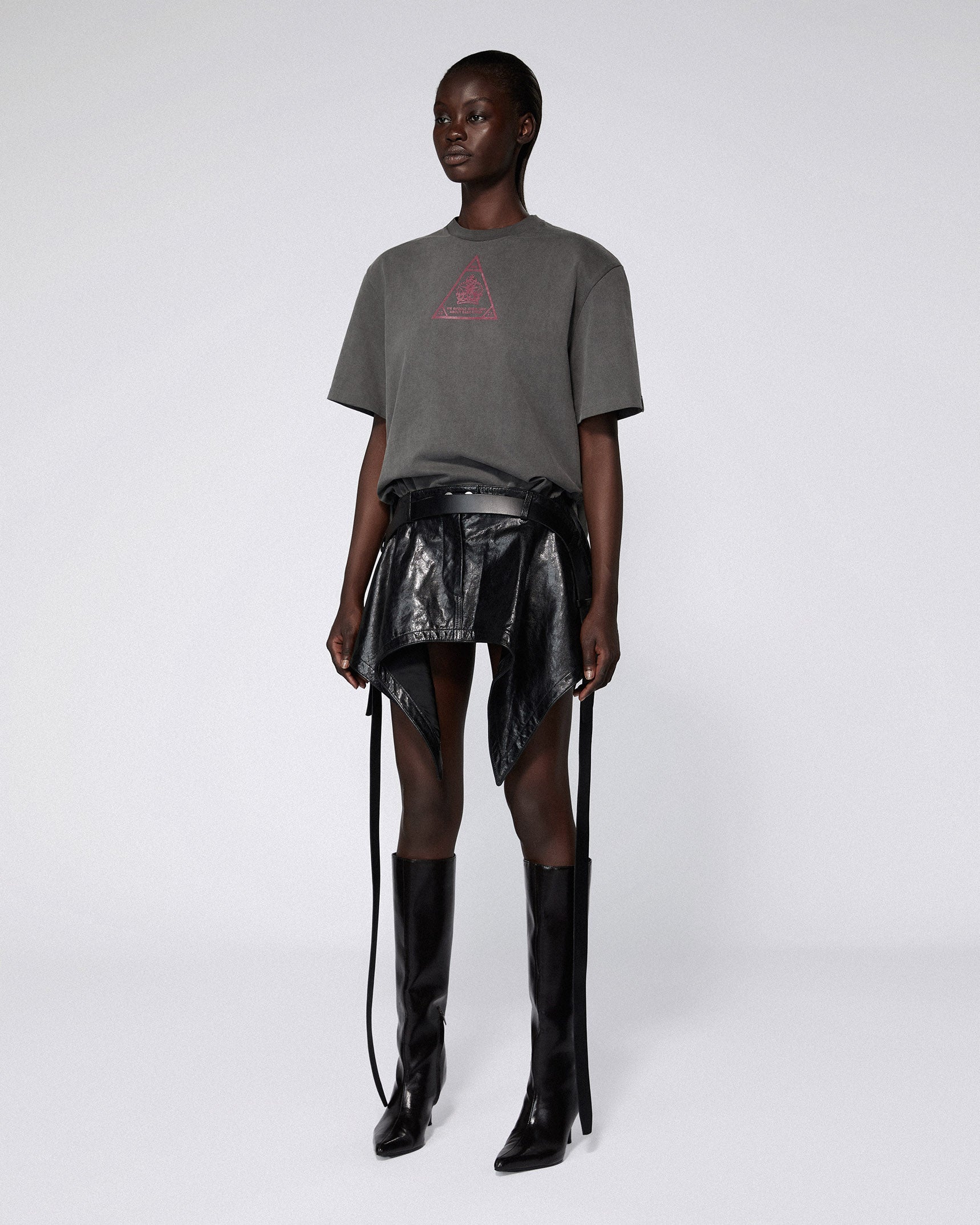 Scrt srvc- type 0 tee charcoal